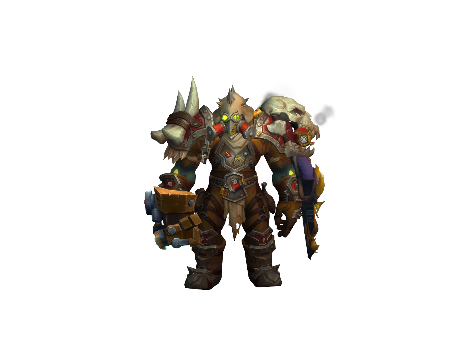 Тарбат 3D character render