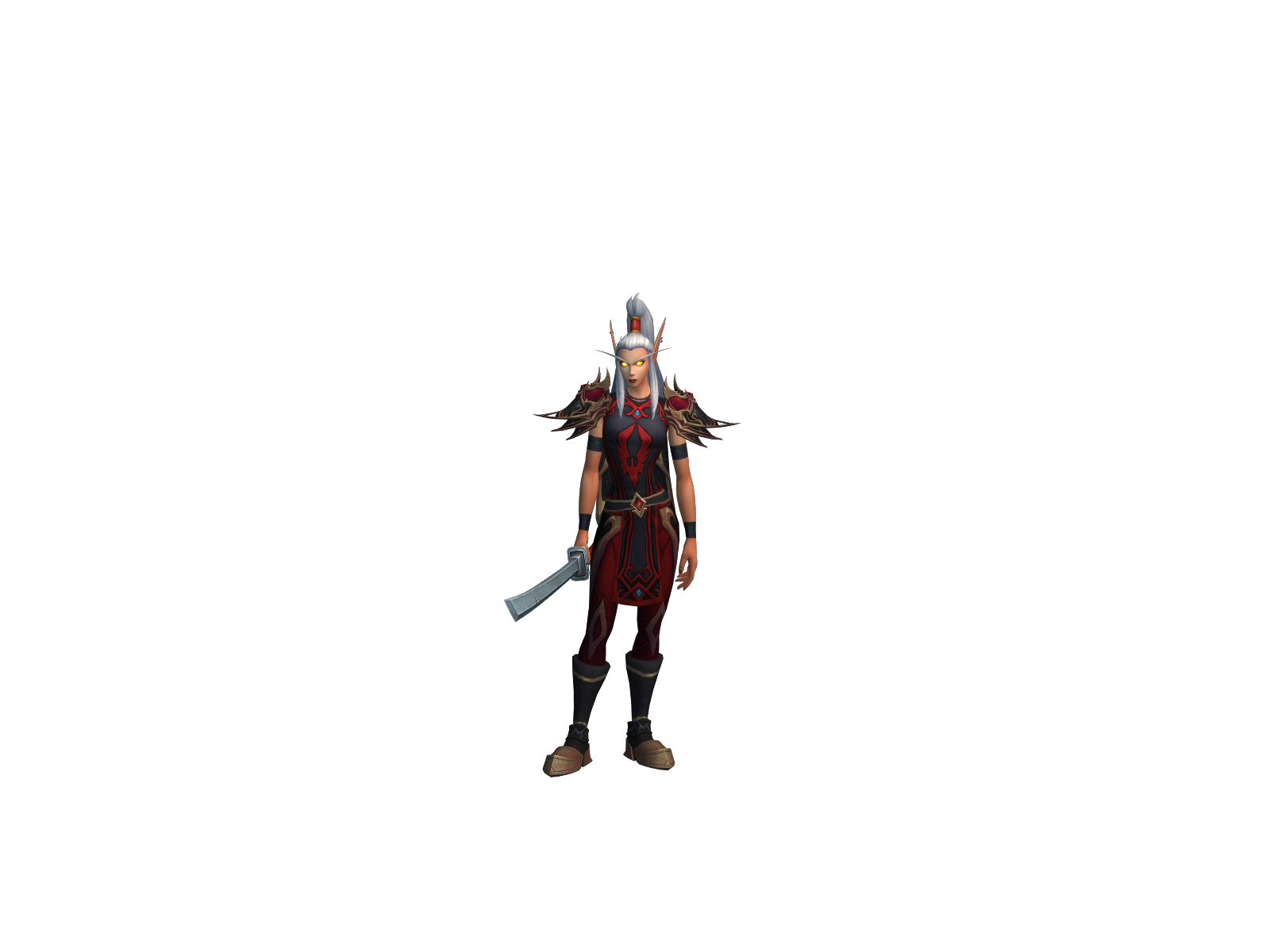 Санблейд 3D character render