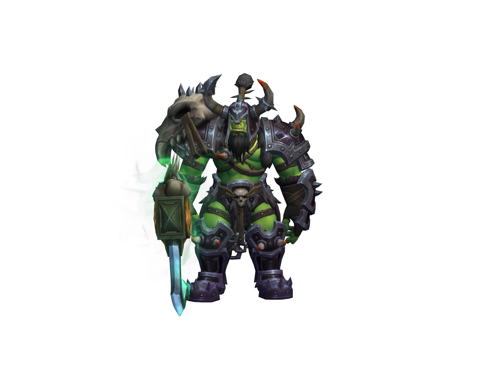 Зябр 3D character render