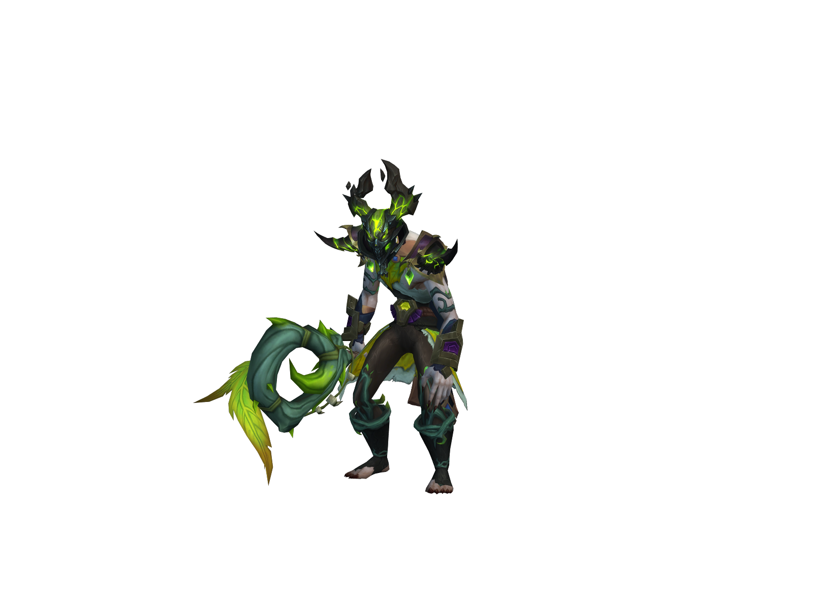 Лютый 3D character render