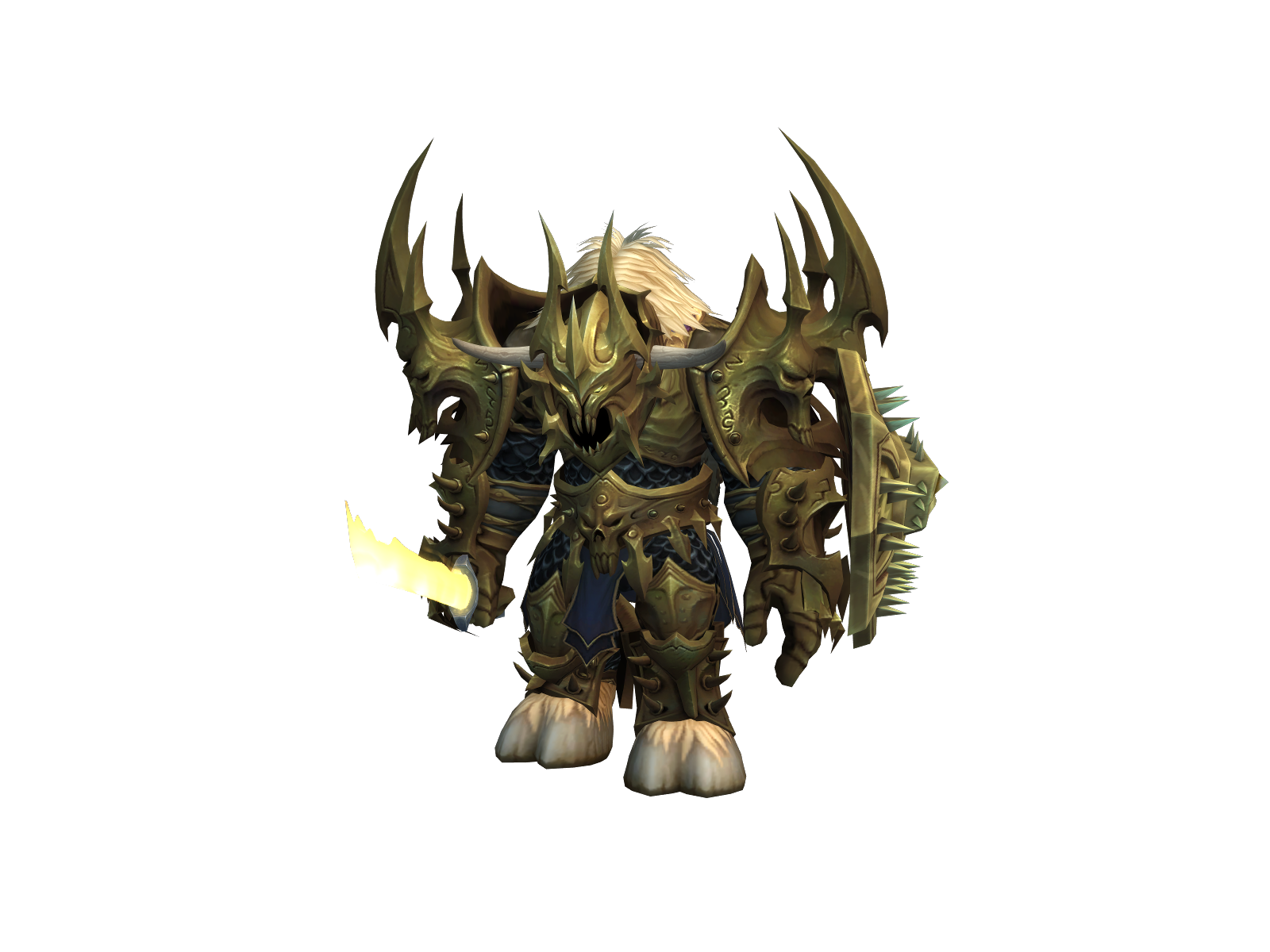 Протопетька 3D character render