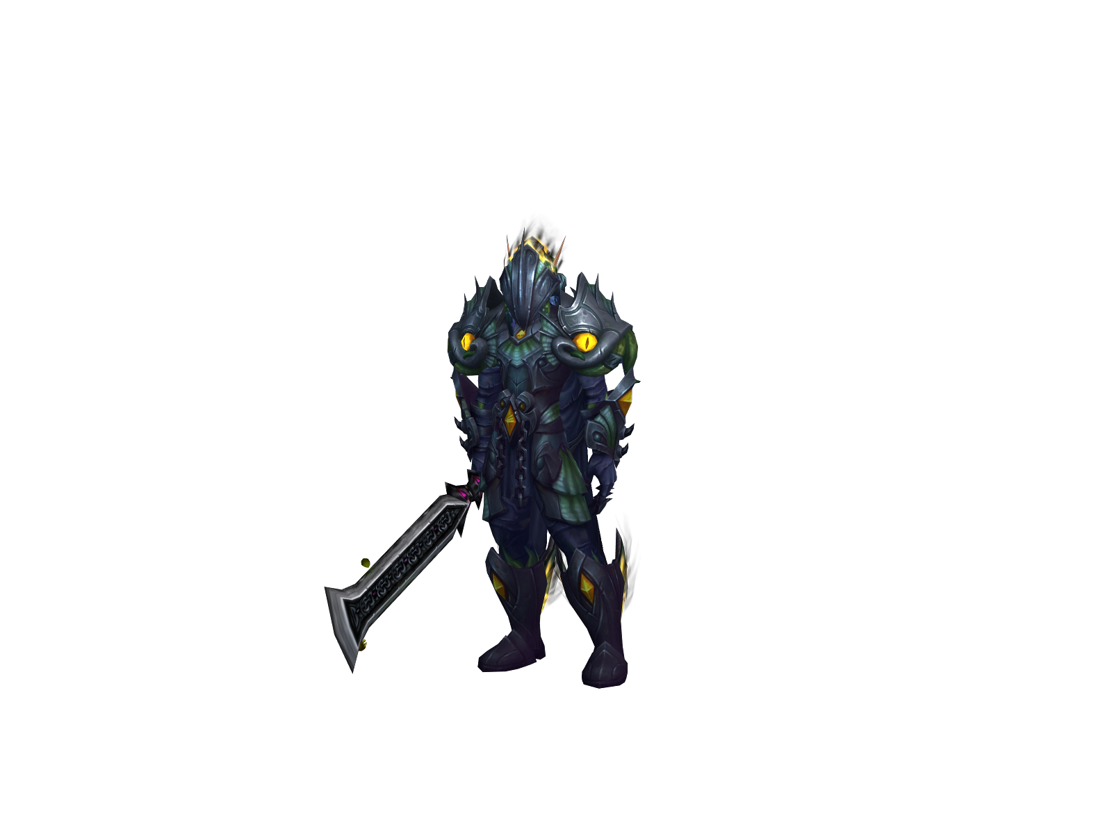 Кронамикрон 3D character render