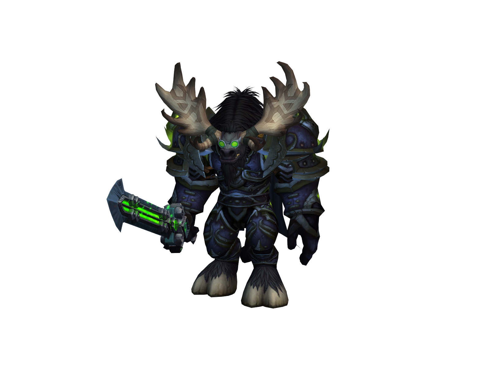 Глэкофил 3D character render