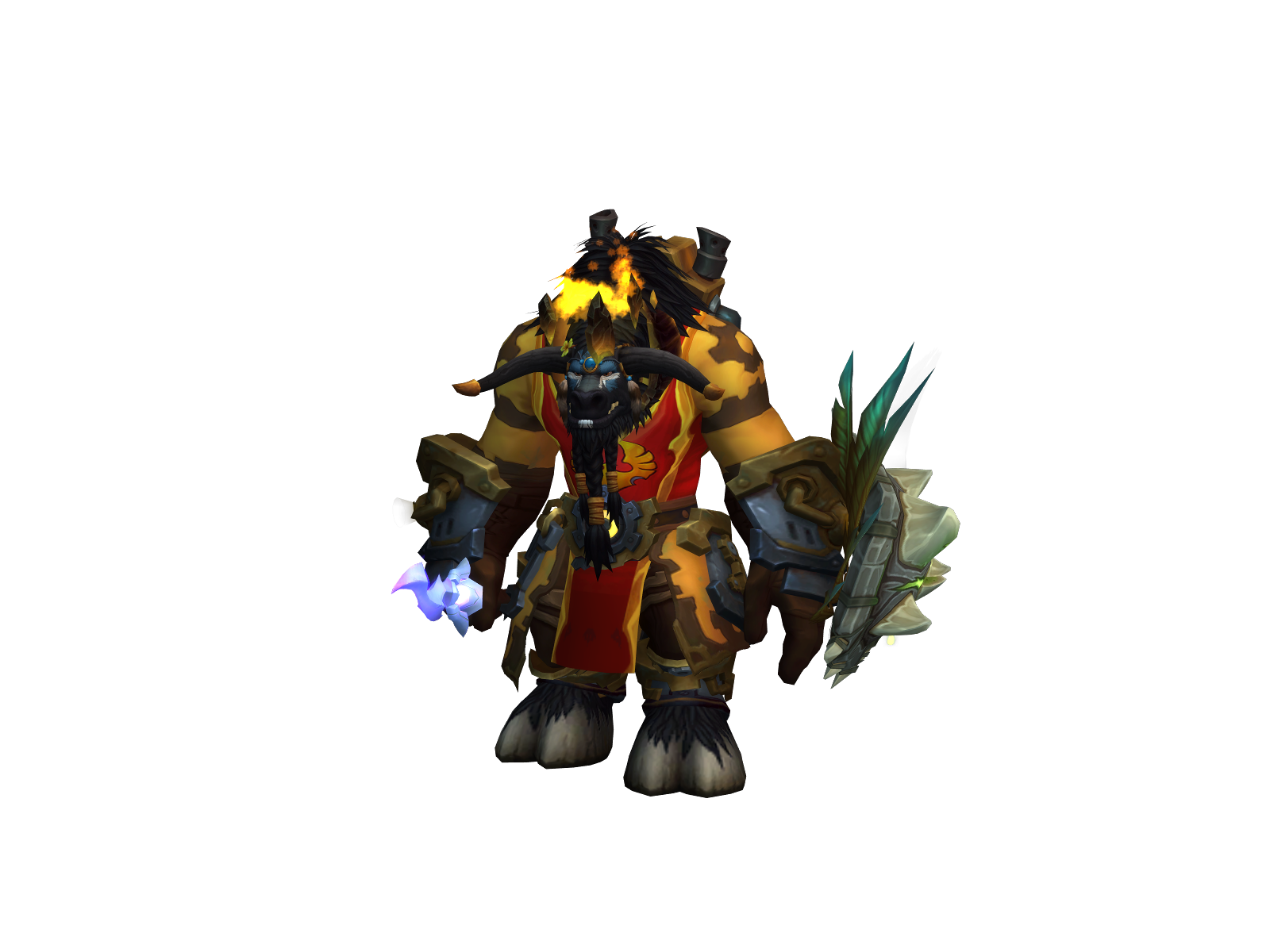 Топталыч 3D character render