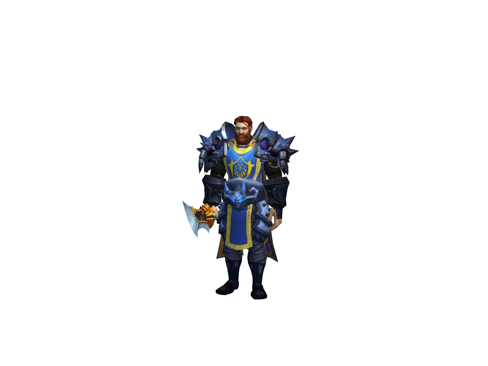 Альвархар 3D character render