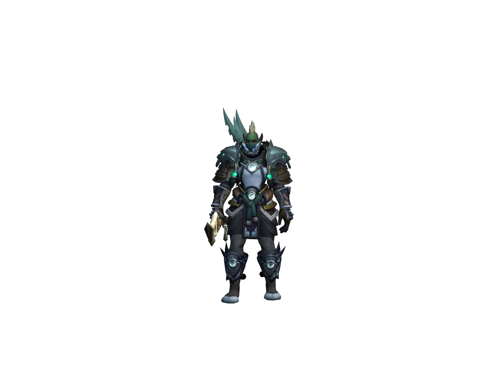 Цукуро 3D character render