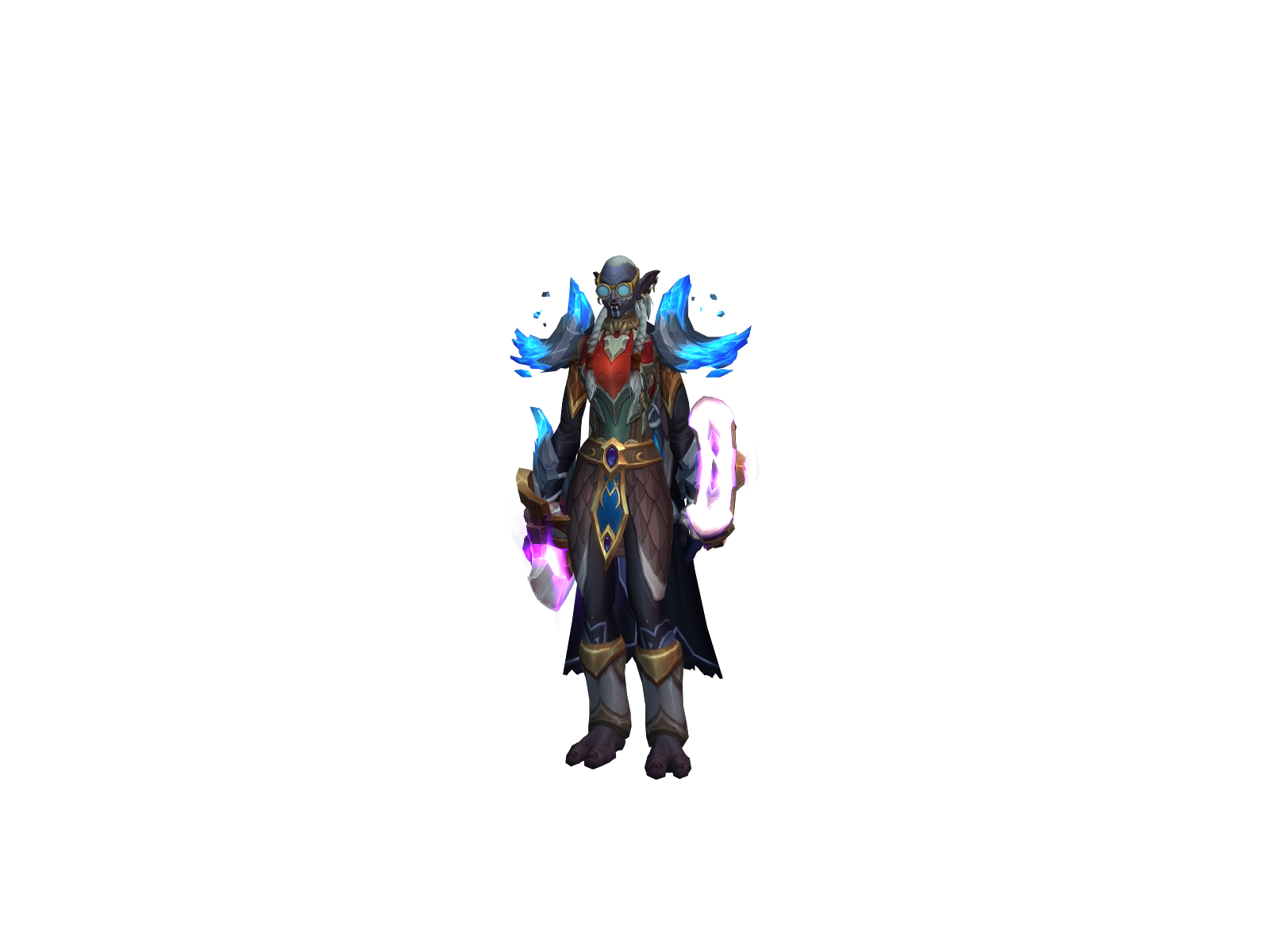 Мортелло 3D character render