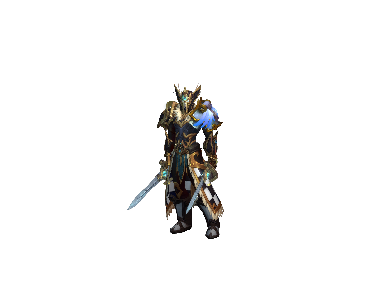Алаказай 3D character render