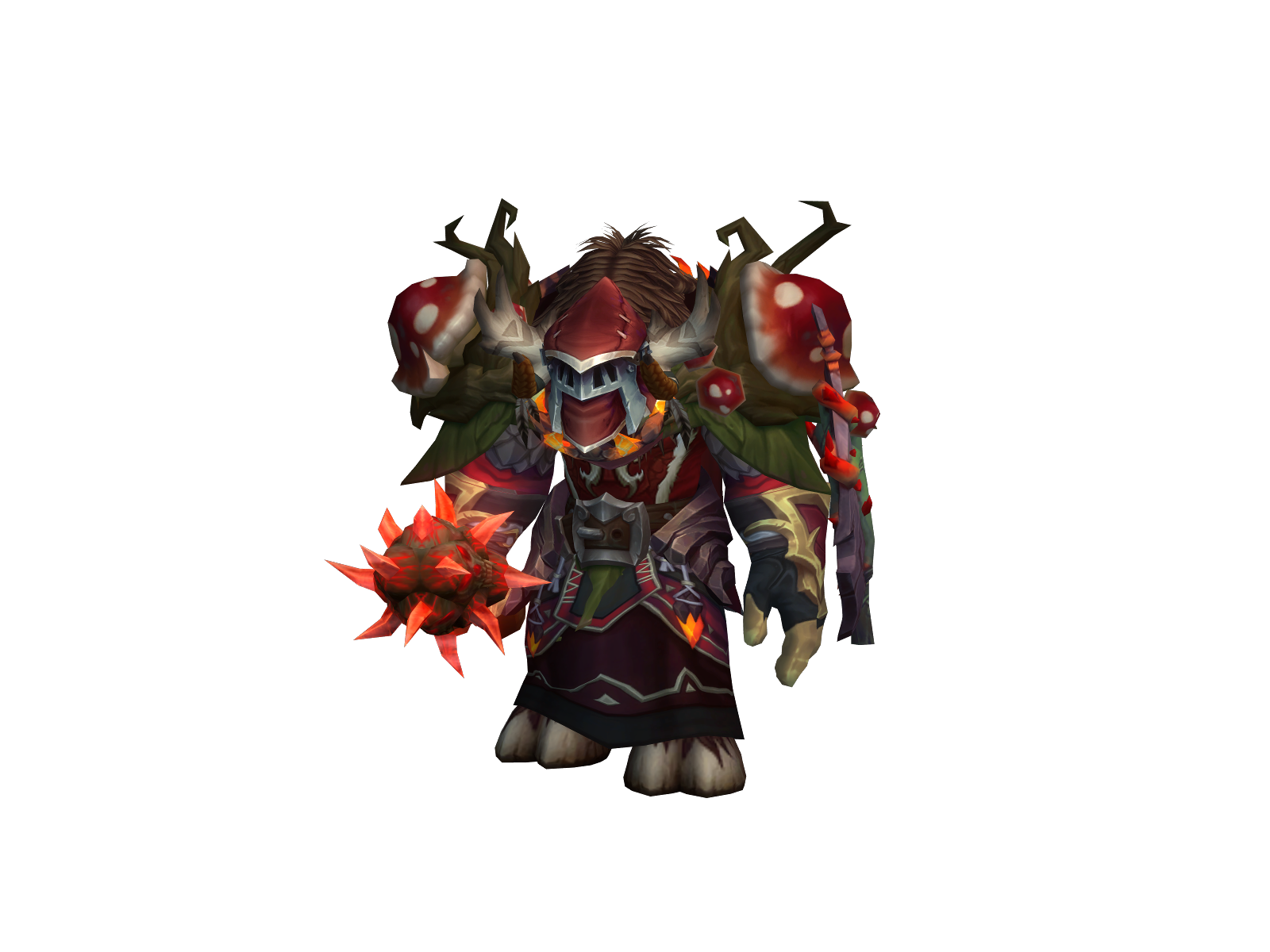 Ммуму 3D character render
