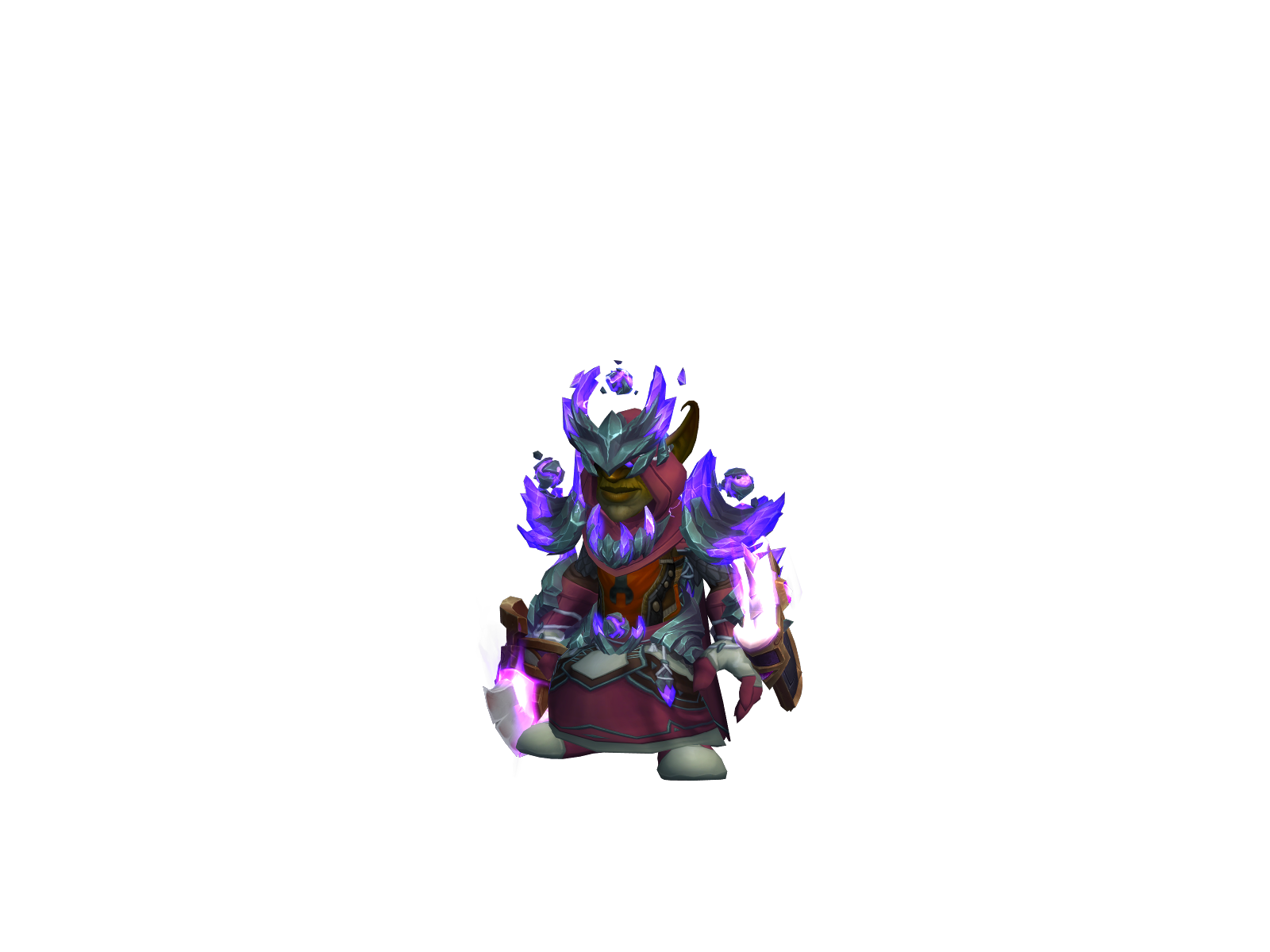 Лессли 3D character render