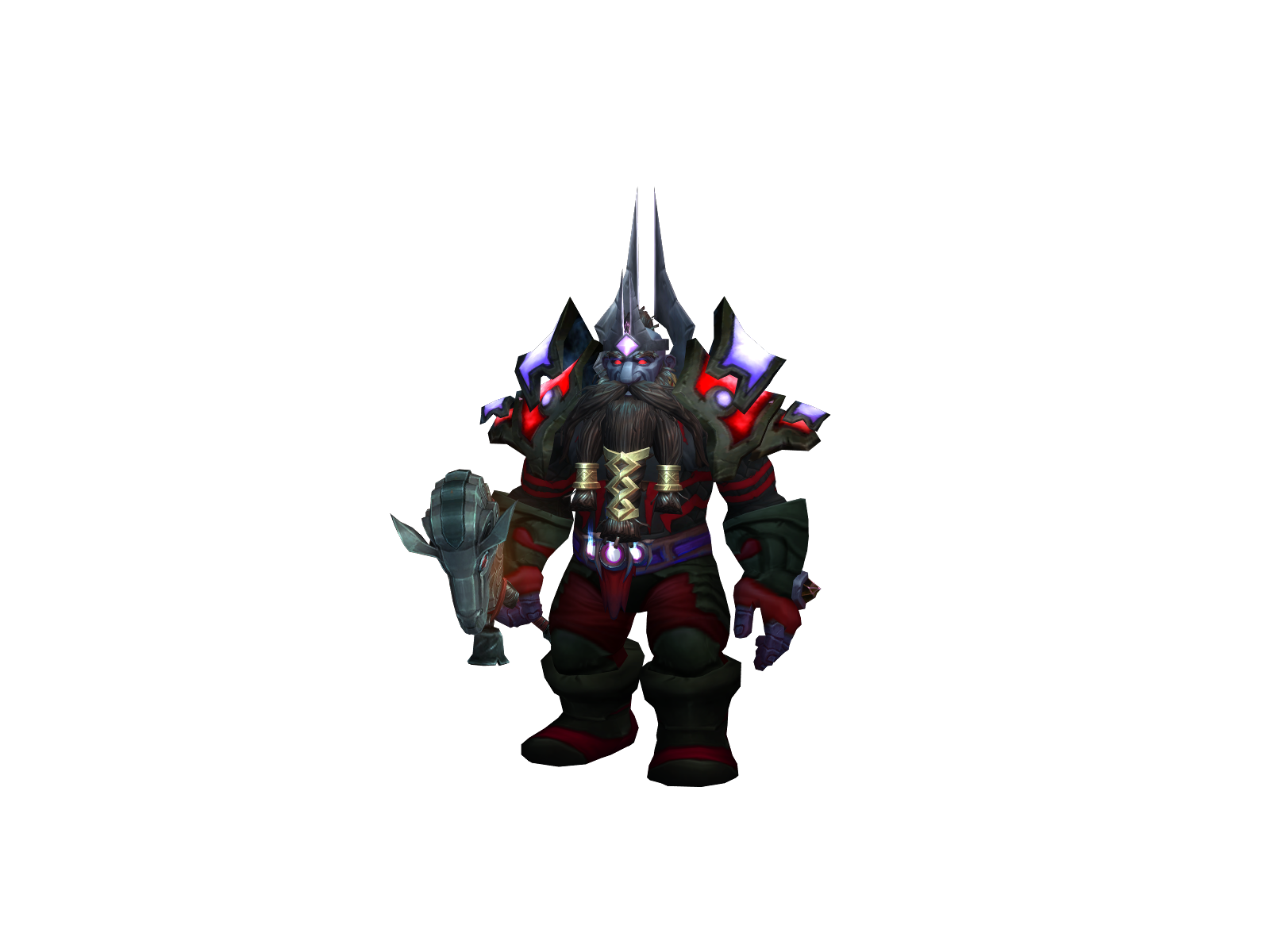 Аркмаг 3D character render