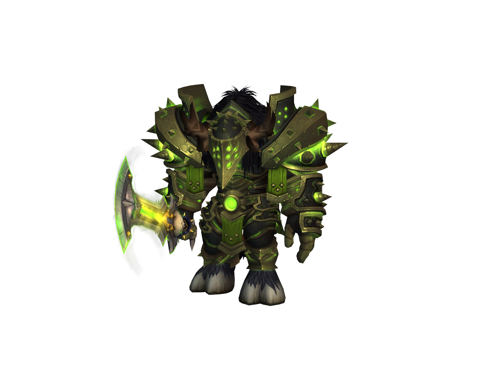 Рагхар 3D character render