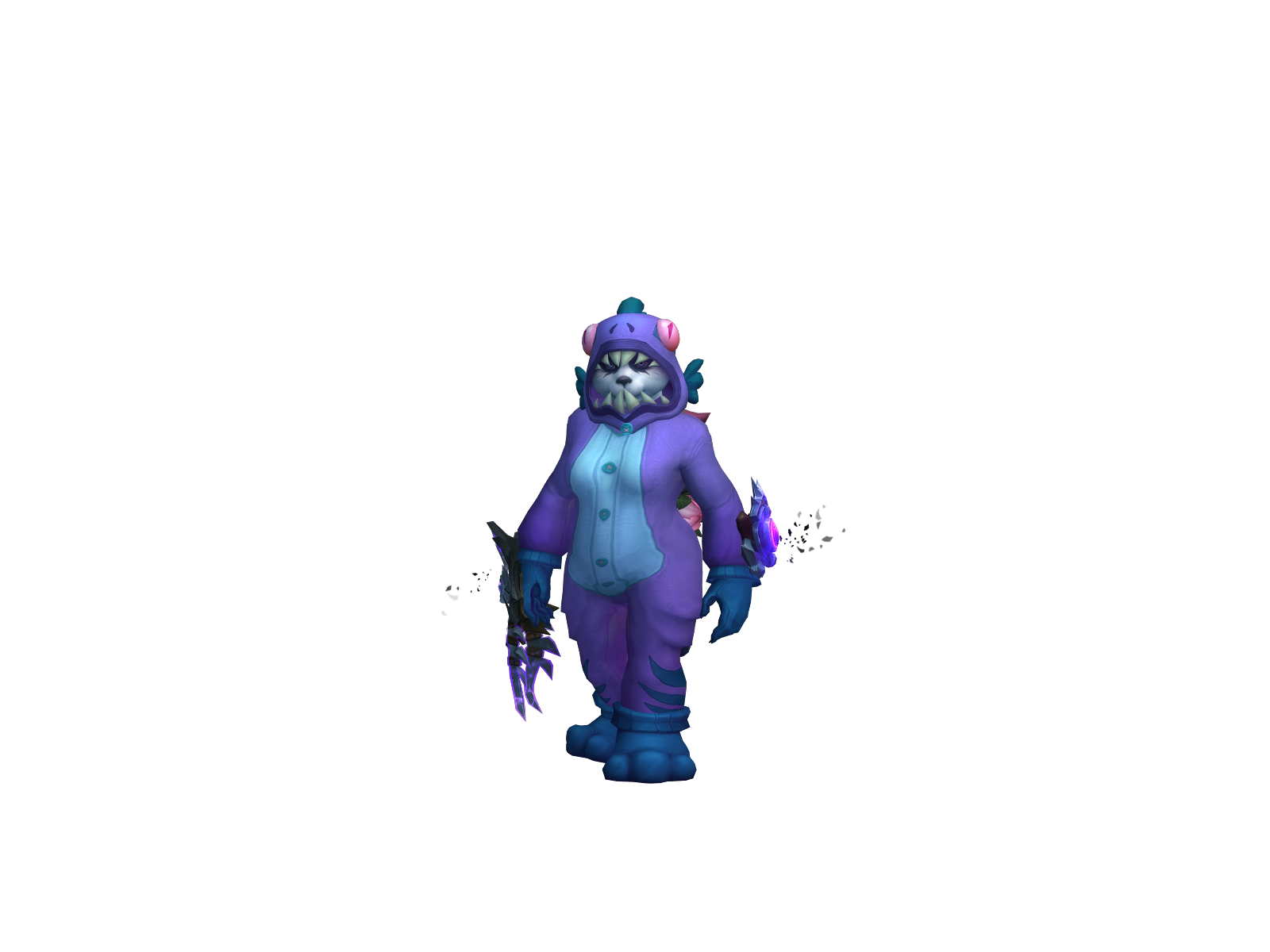 Татоши 3D character render