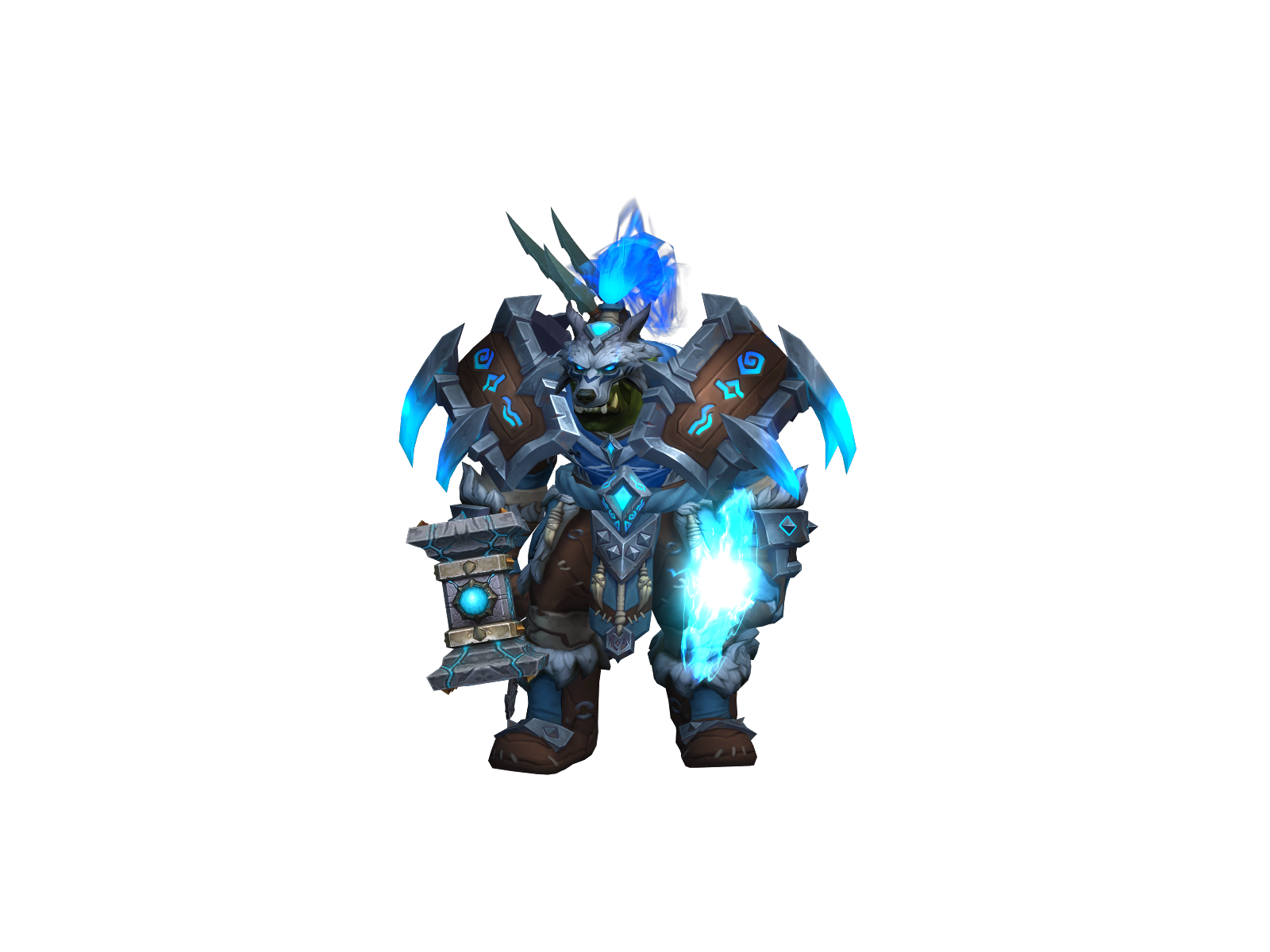 Морагх 3D character render