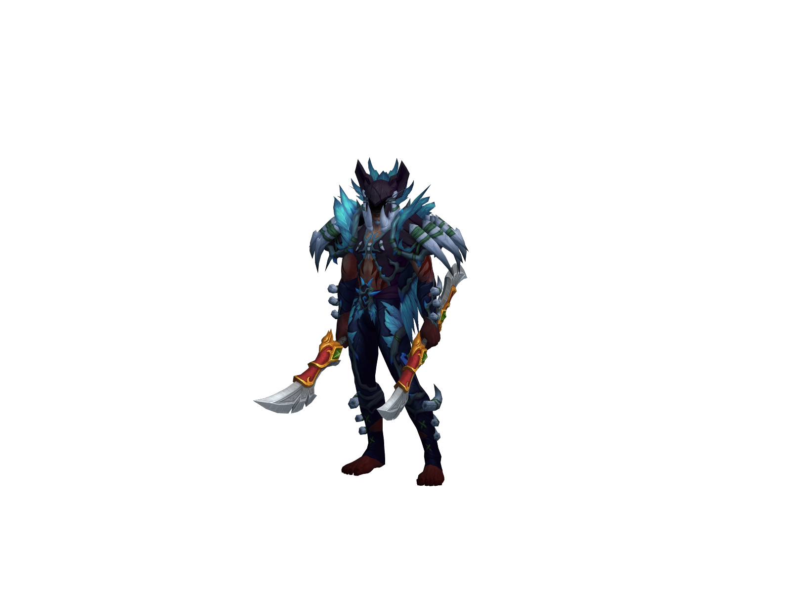 Клокишдх 3D character render
