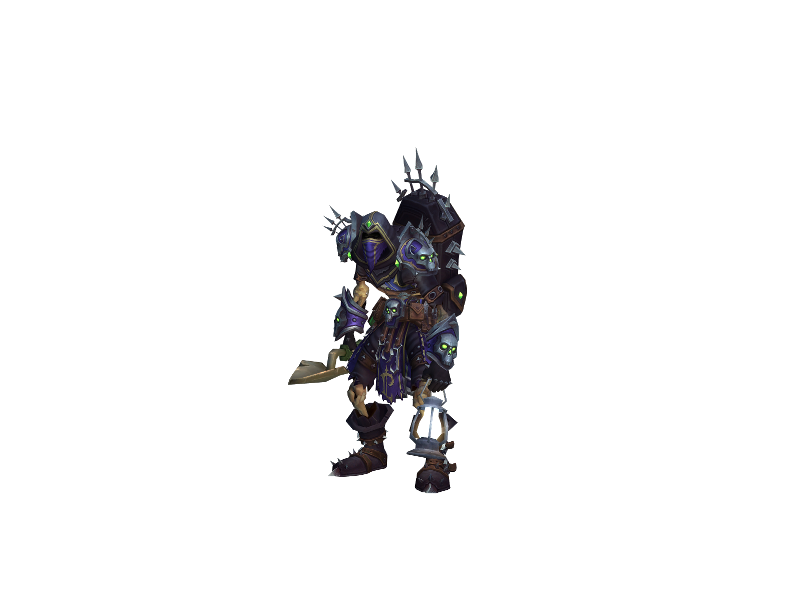 Асатион 3D character render