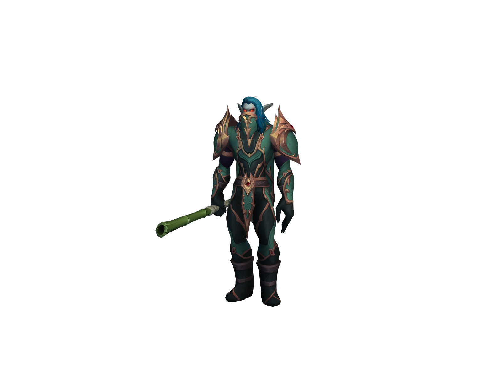 Руал 3D character render