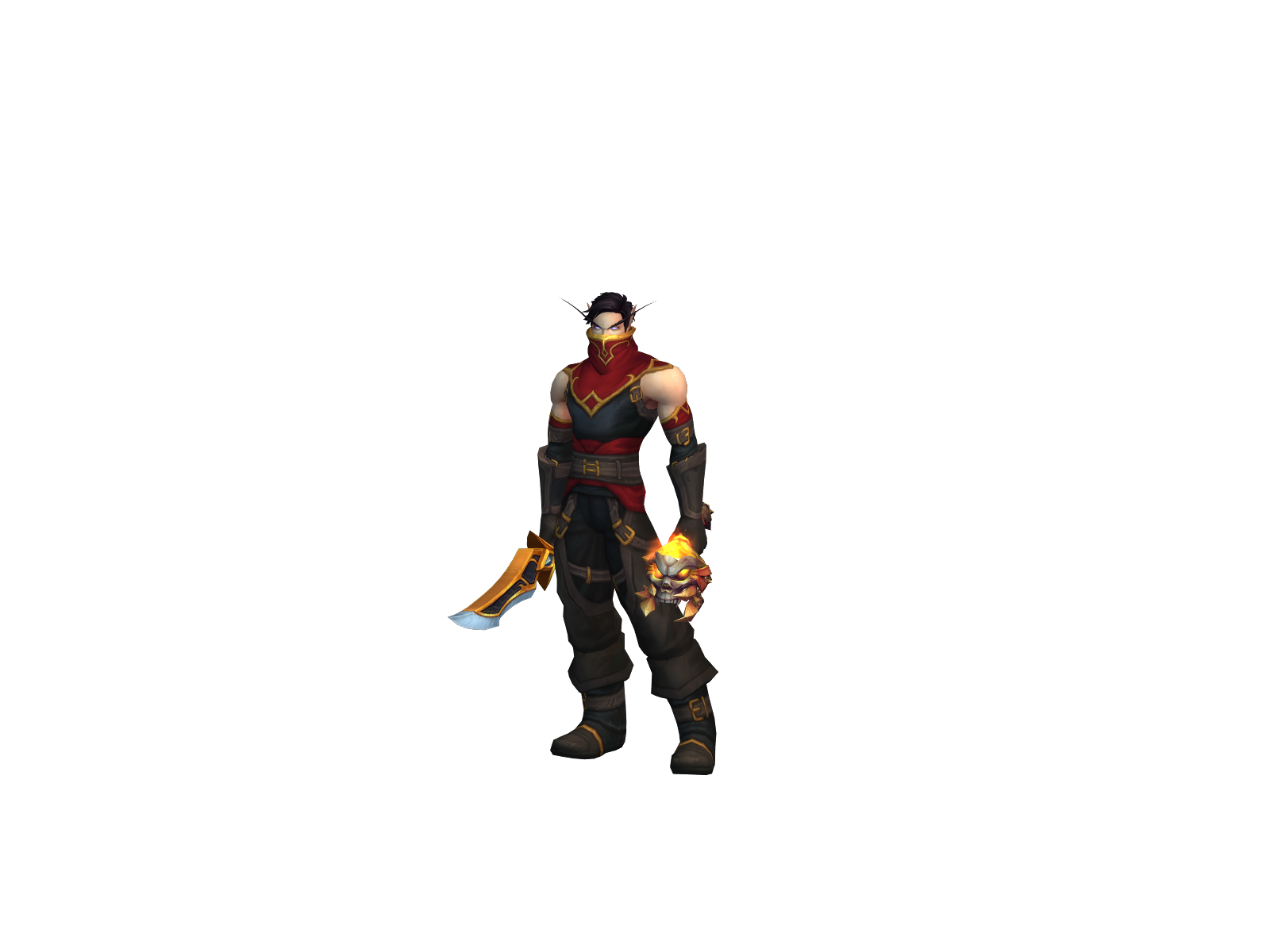 Анатриан 3D character render