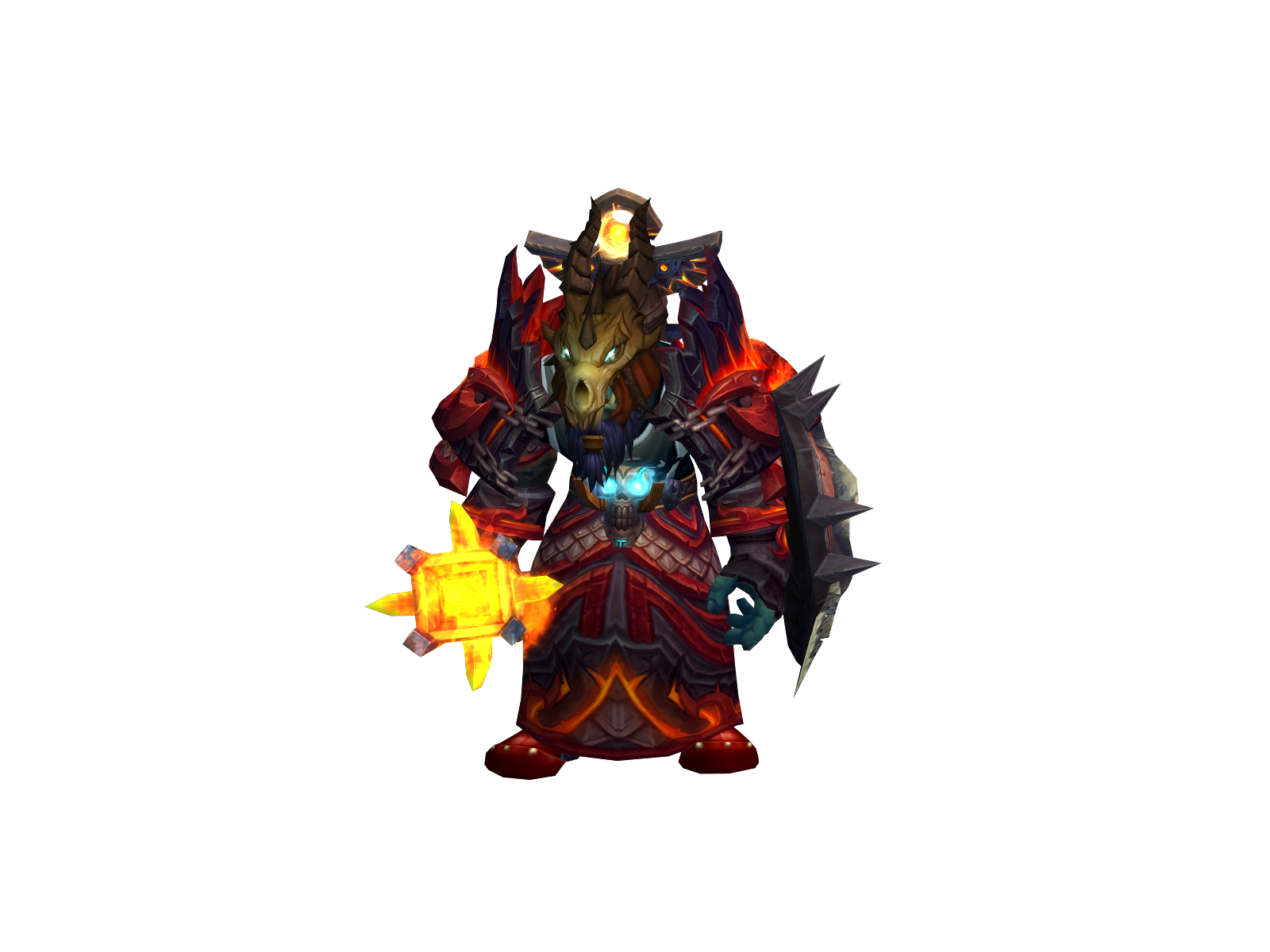 Бустх 3D character render