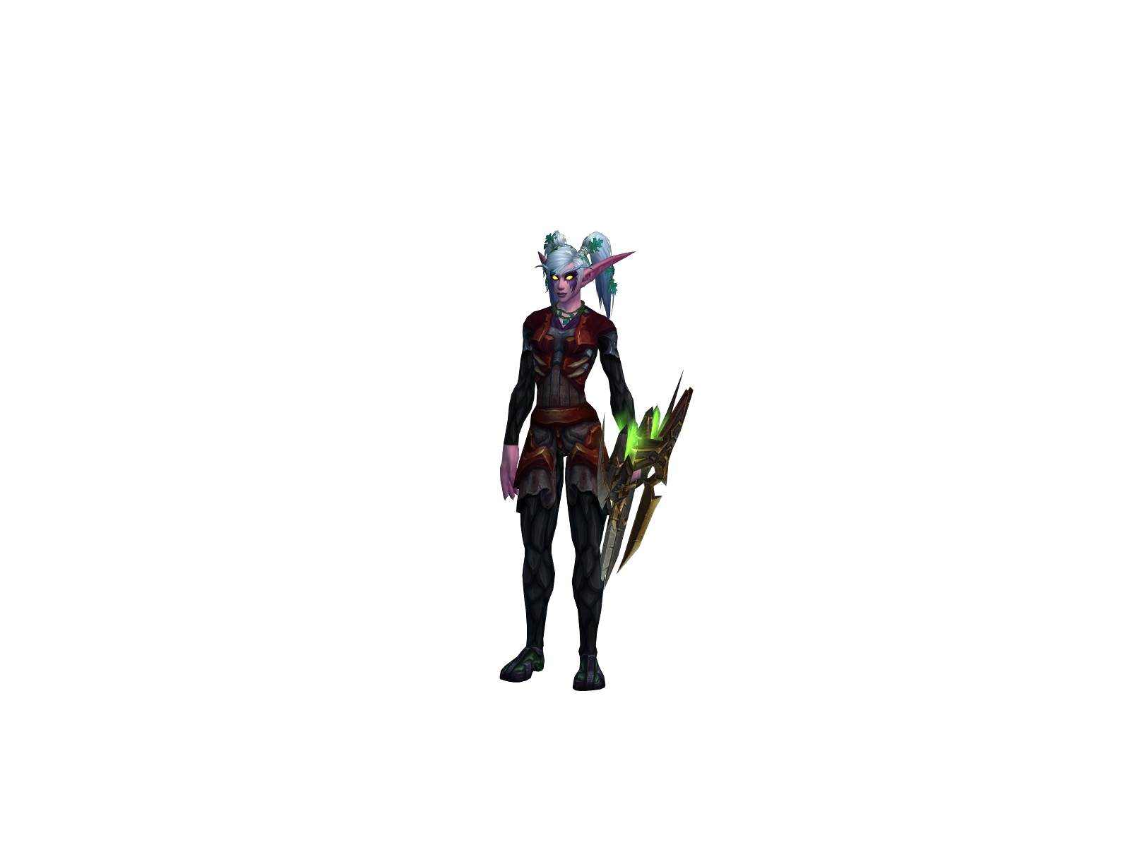 Бендербрау 3D character render