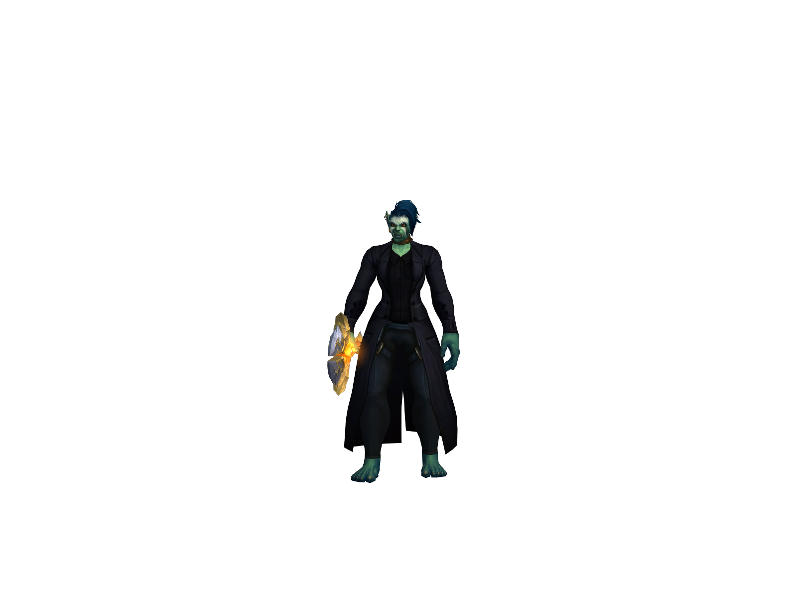 Найтмонкас 3D character render