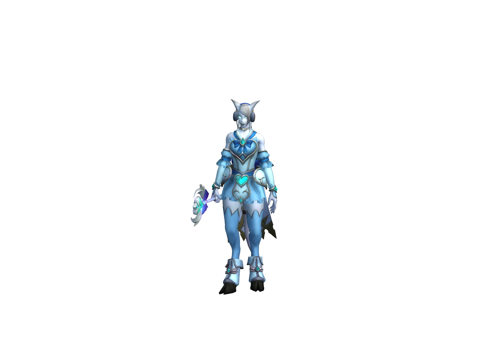 Чудохвостик 3D character render