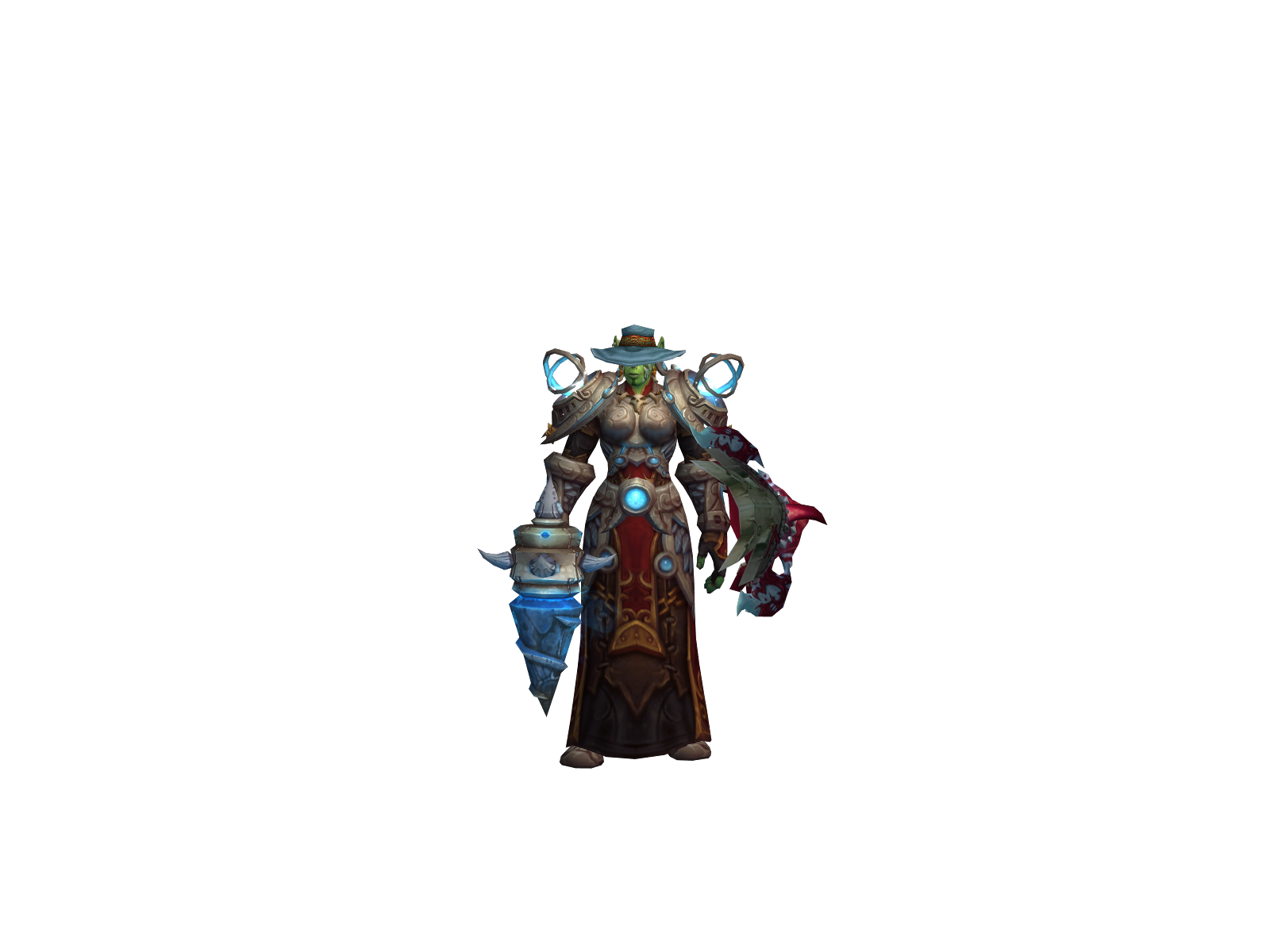 Шакорг 3D character render