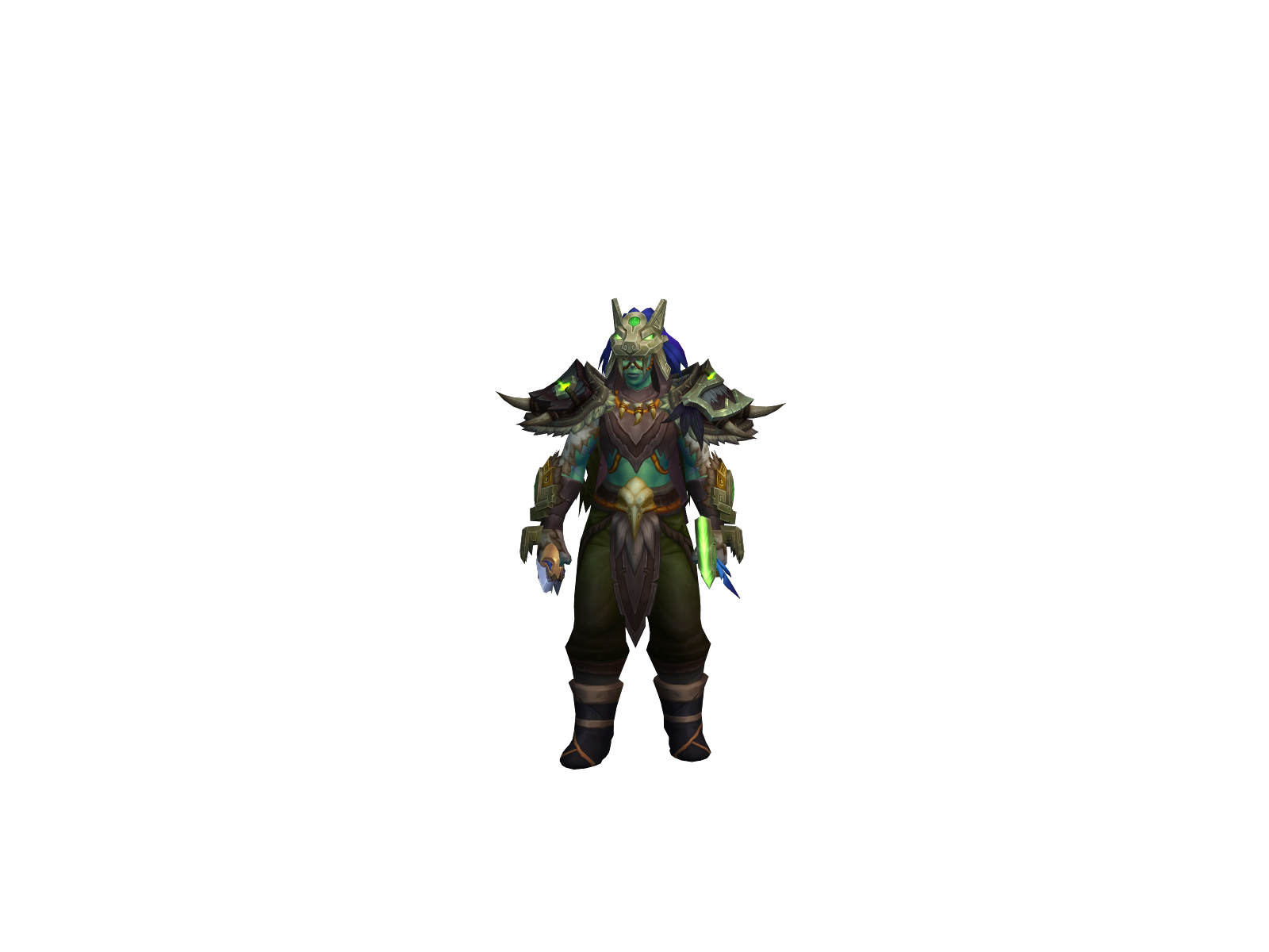 Дезолка 3D character render