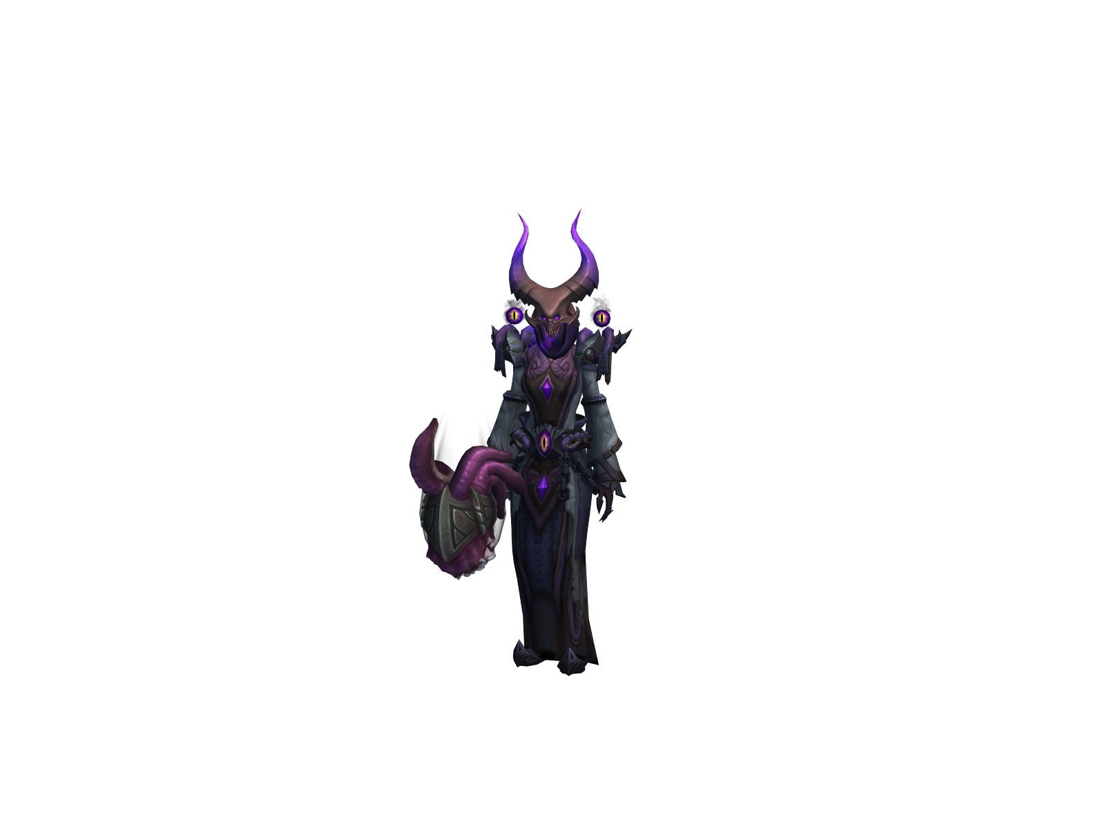 Ангмария 3D character render