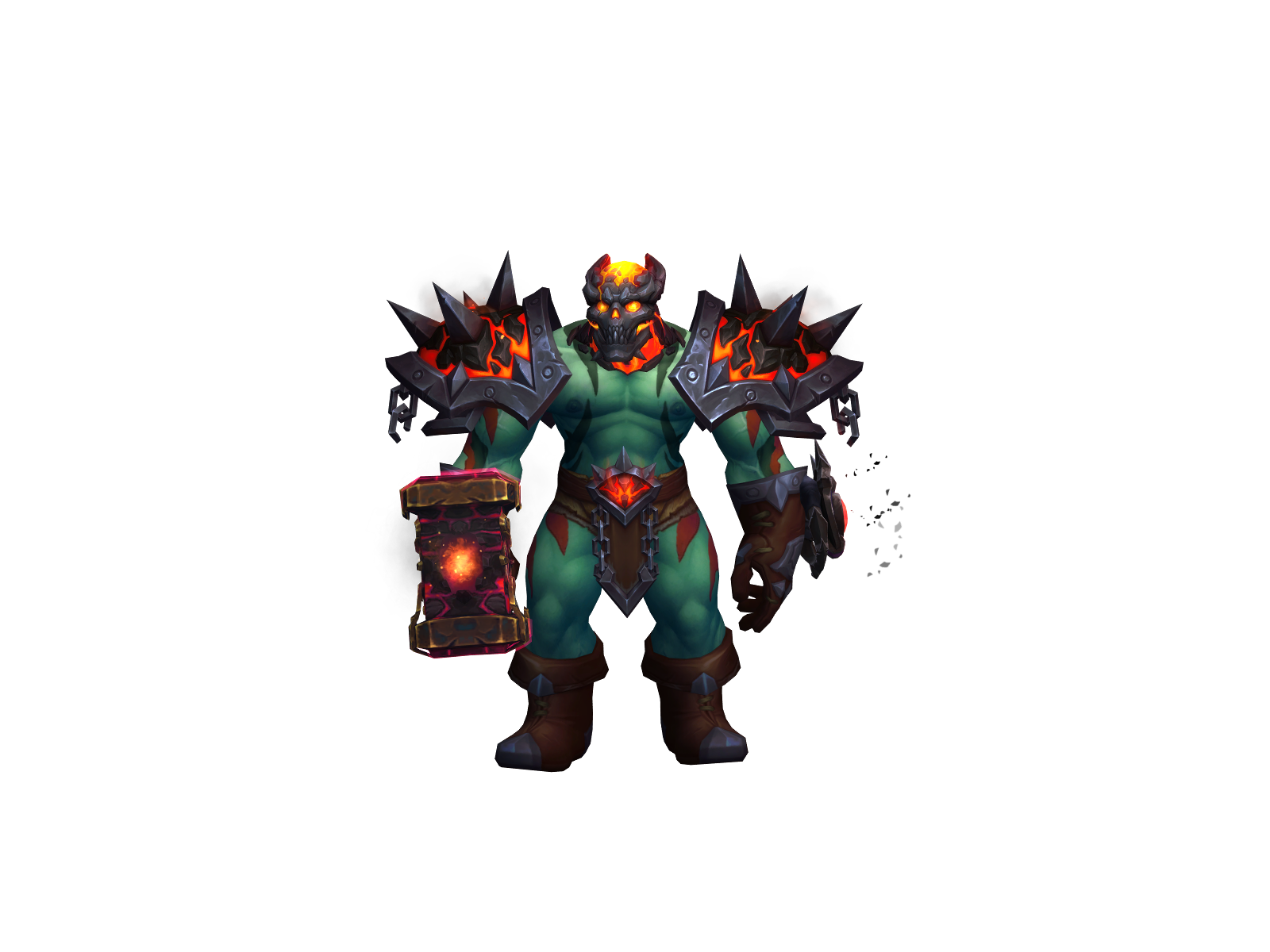 Абубабоба 3D character render