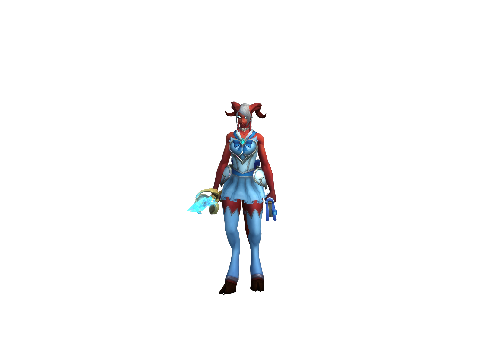 Проститянка 3D character render