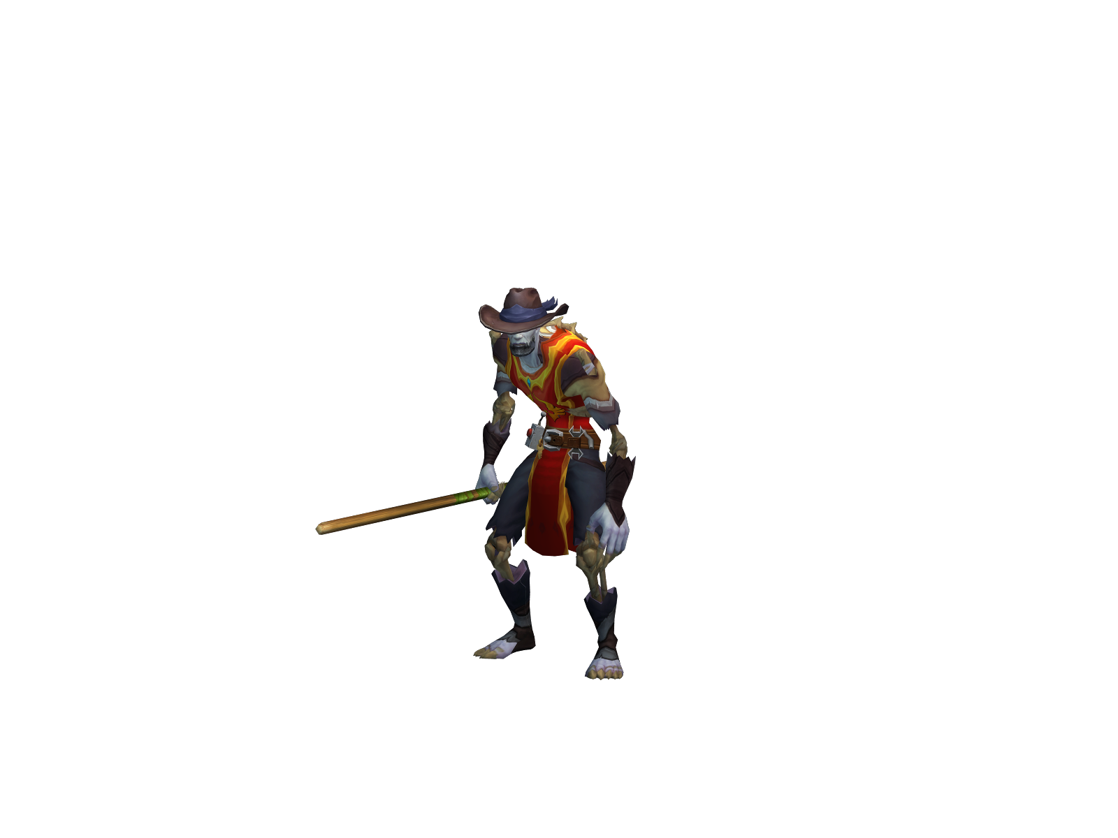 Критомант 3D character render