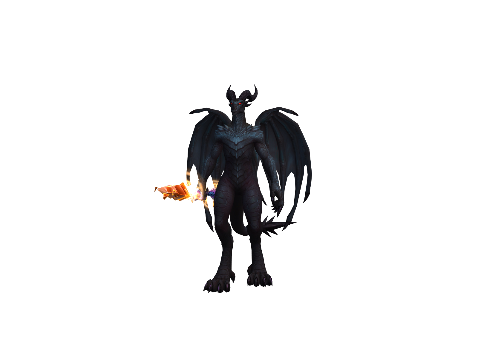 Ксари 3D character render