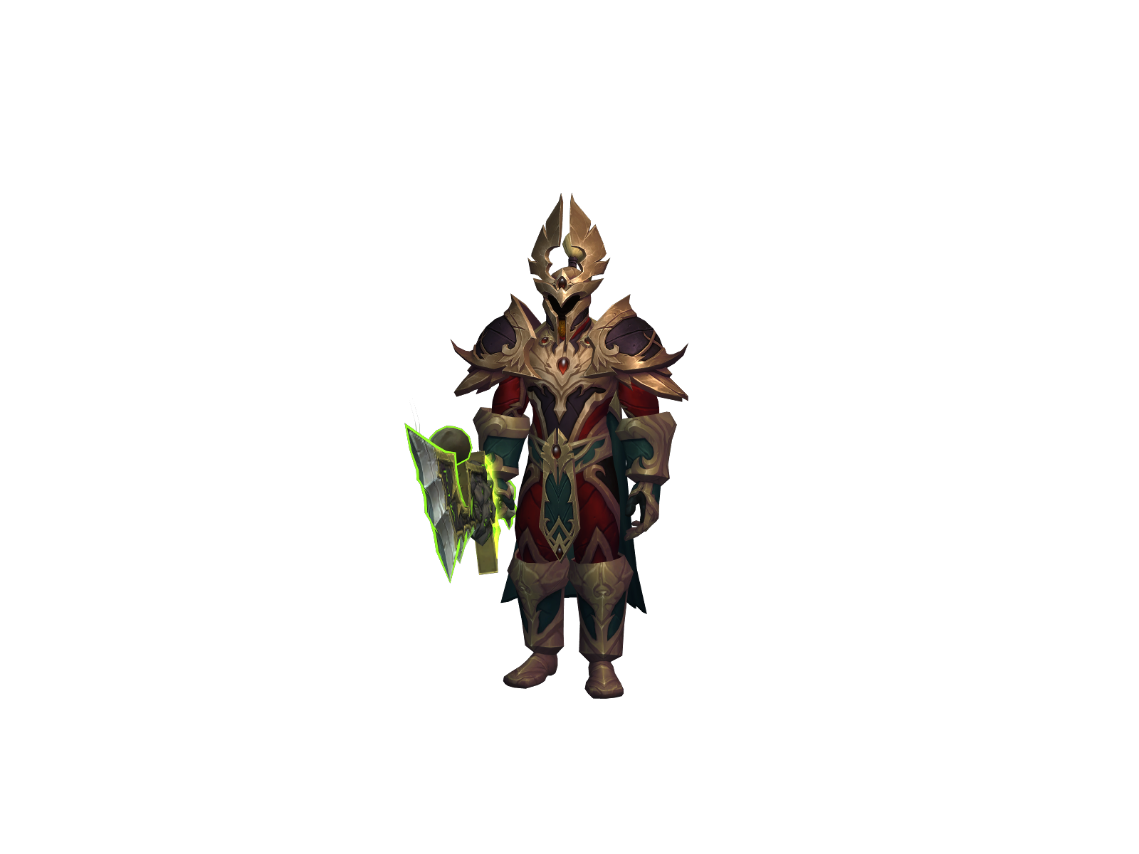 Аямчемани 3D character render