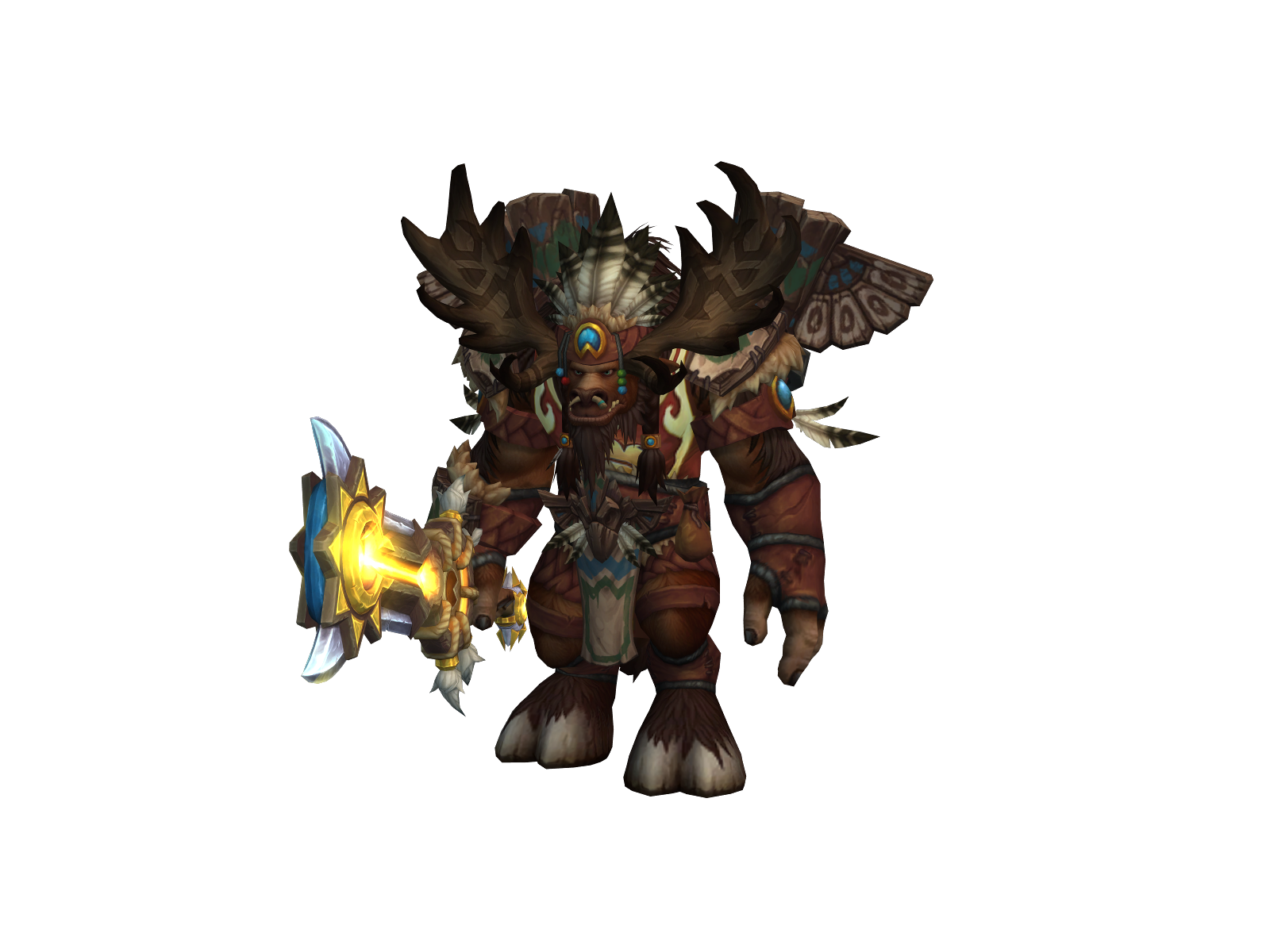 Бигхант 3D character render