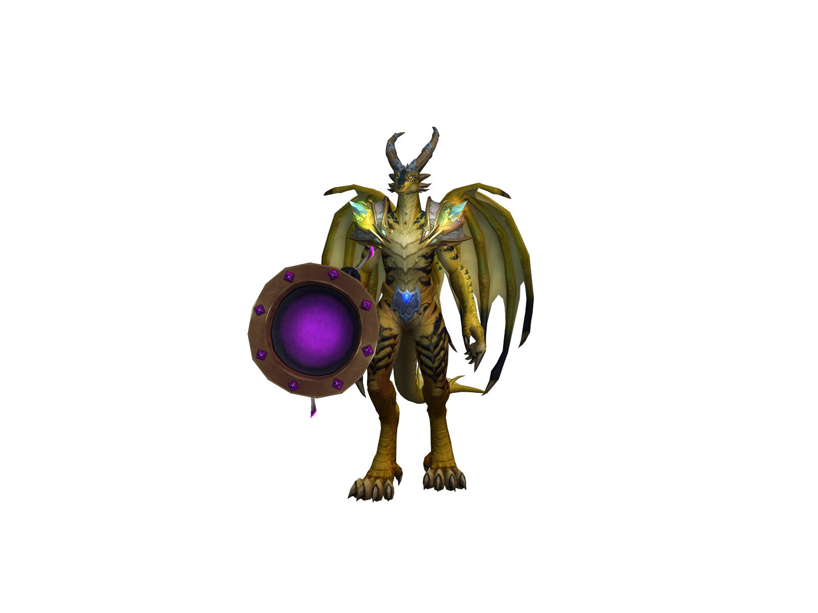 Никтосерик 3D character render
