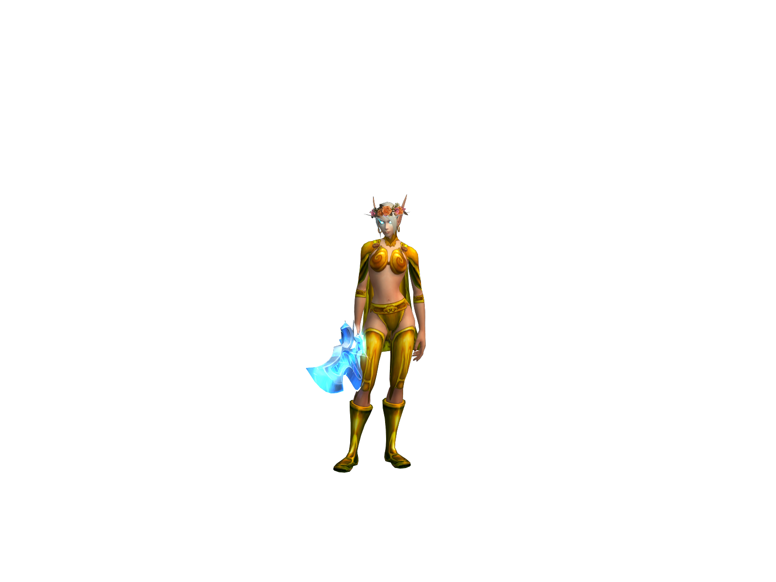 Важный 3D character render
