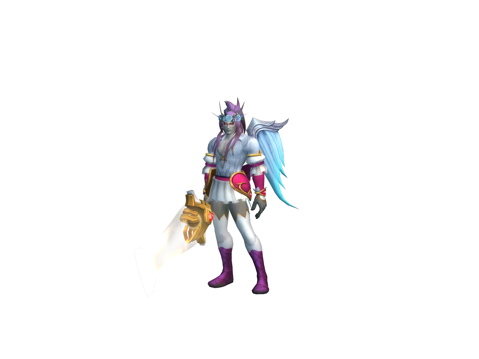 Пышпыш 3D character render
