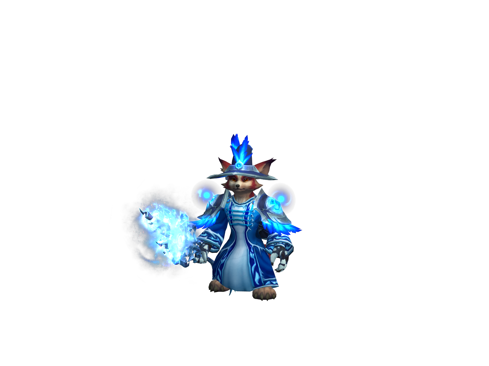 Пламенитель 3D character render