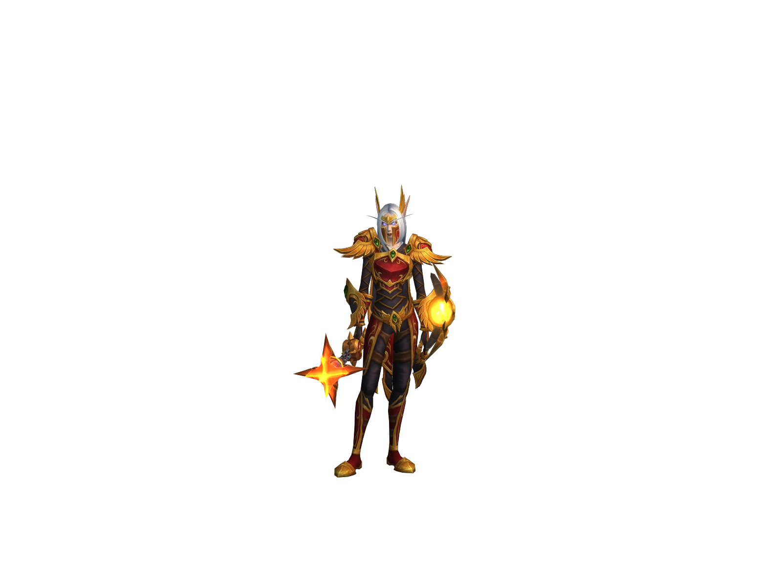 Вефора 3D character render
