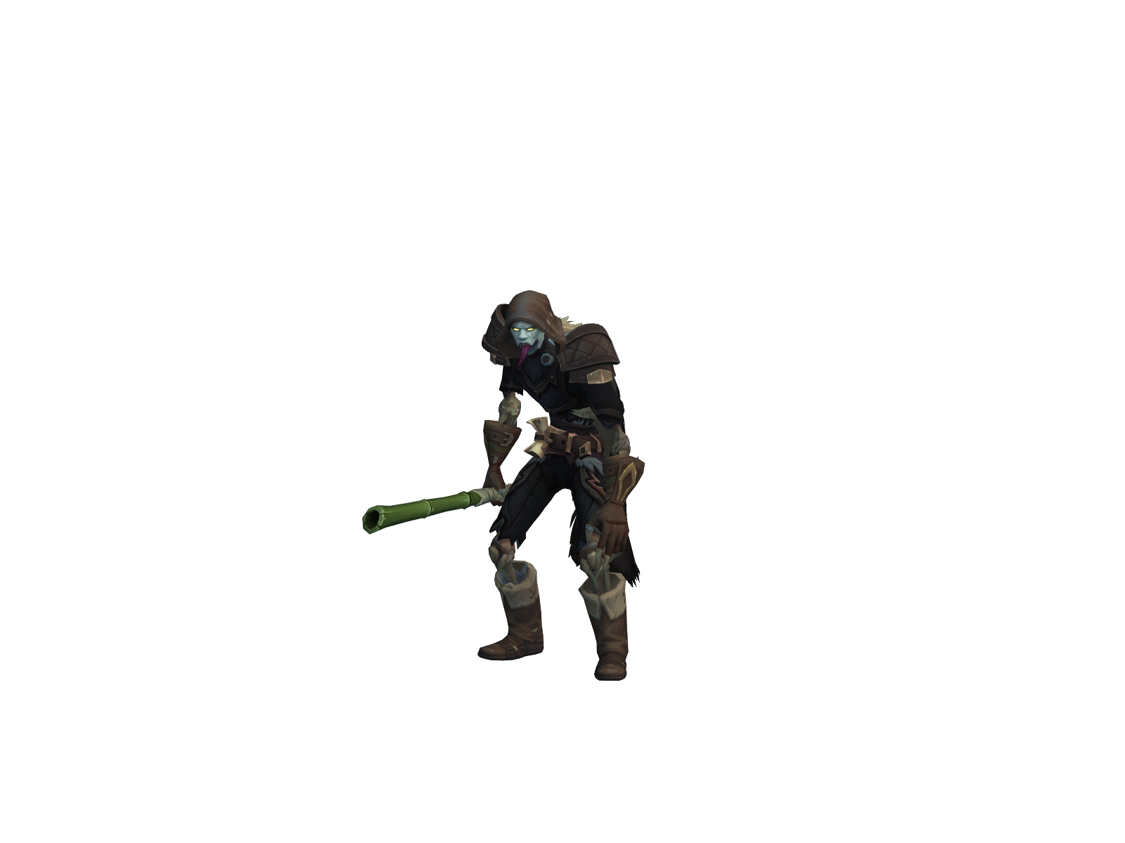 дзентруп 3D character render