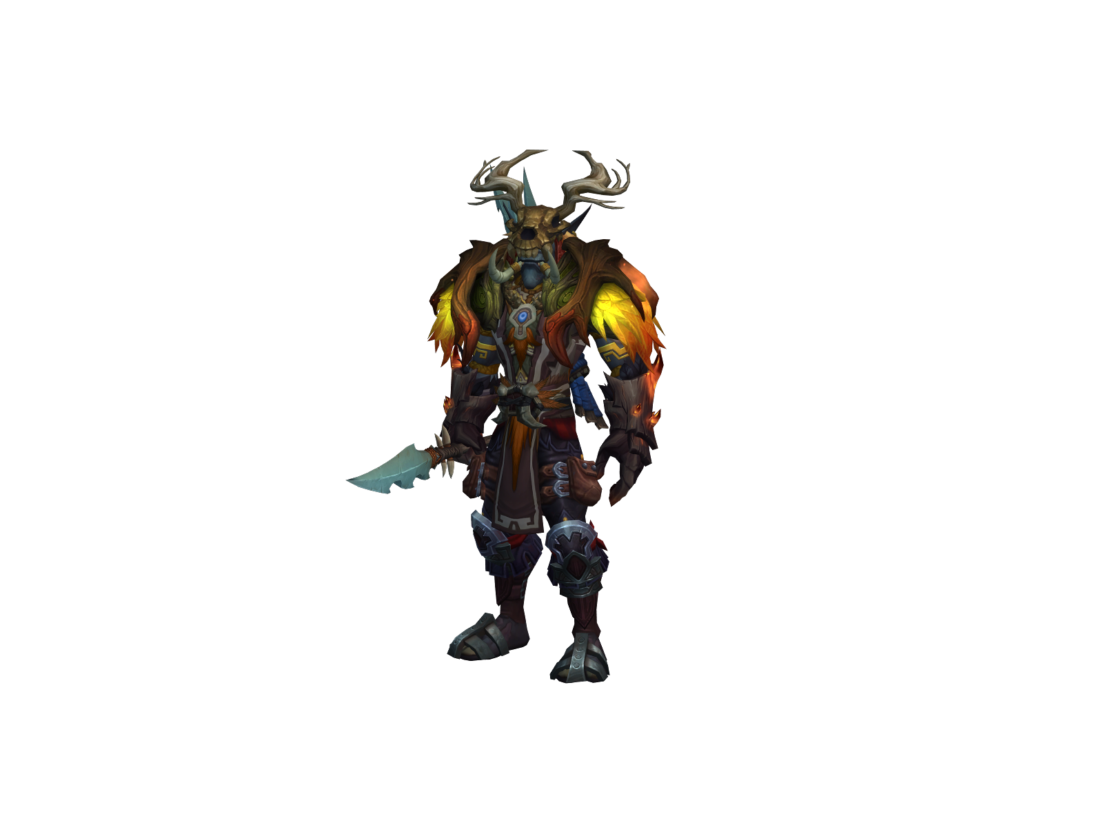 Клаатум 3D character render