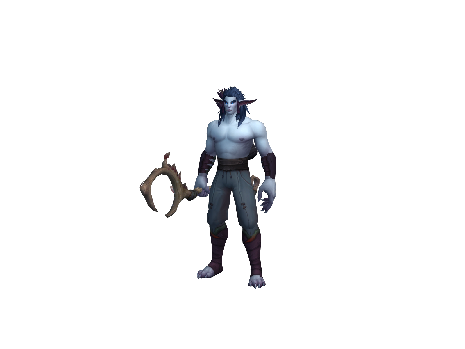 Яунджа 3D character render