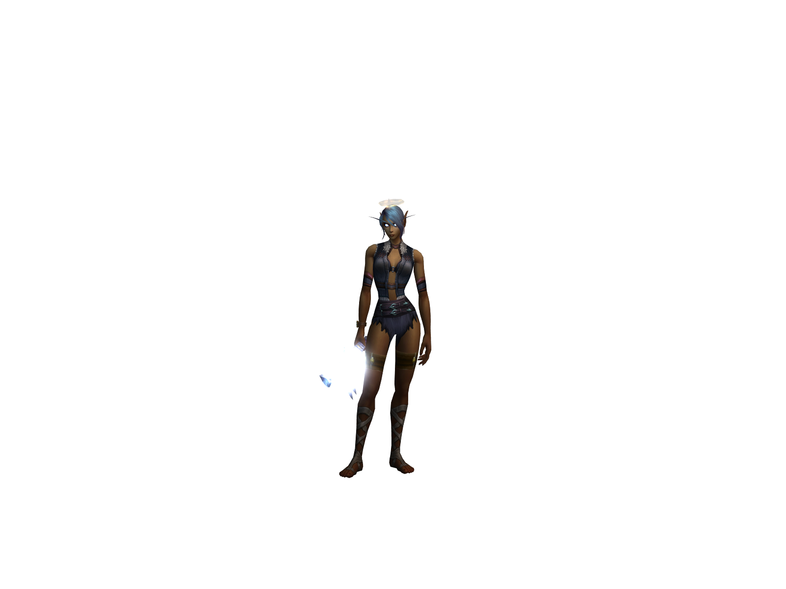 Нереалочка 3D character render