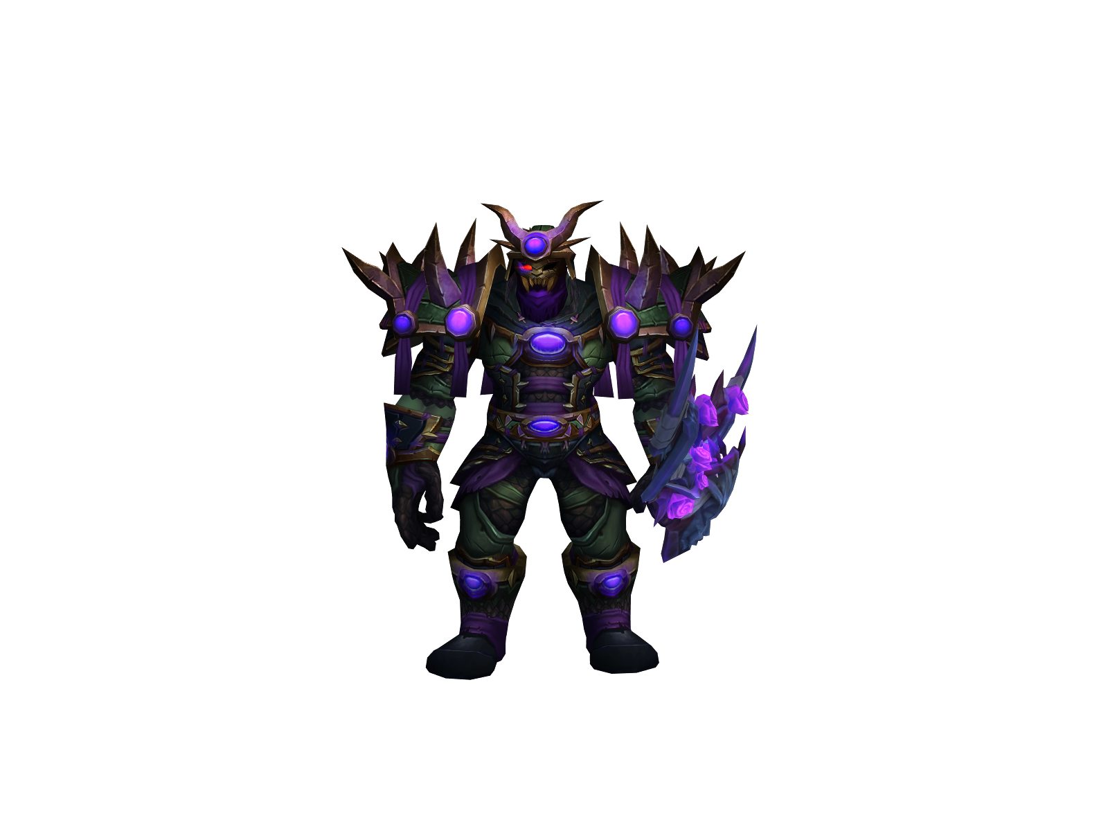Леголасх 3D character render
