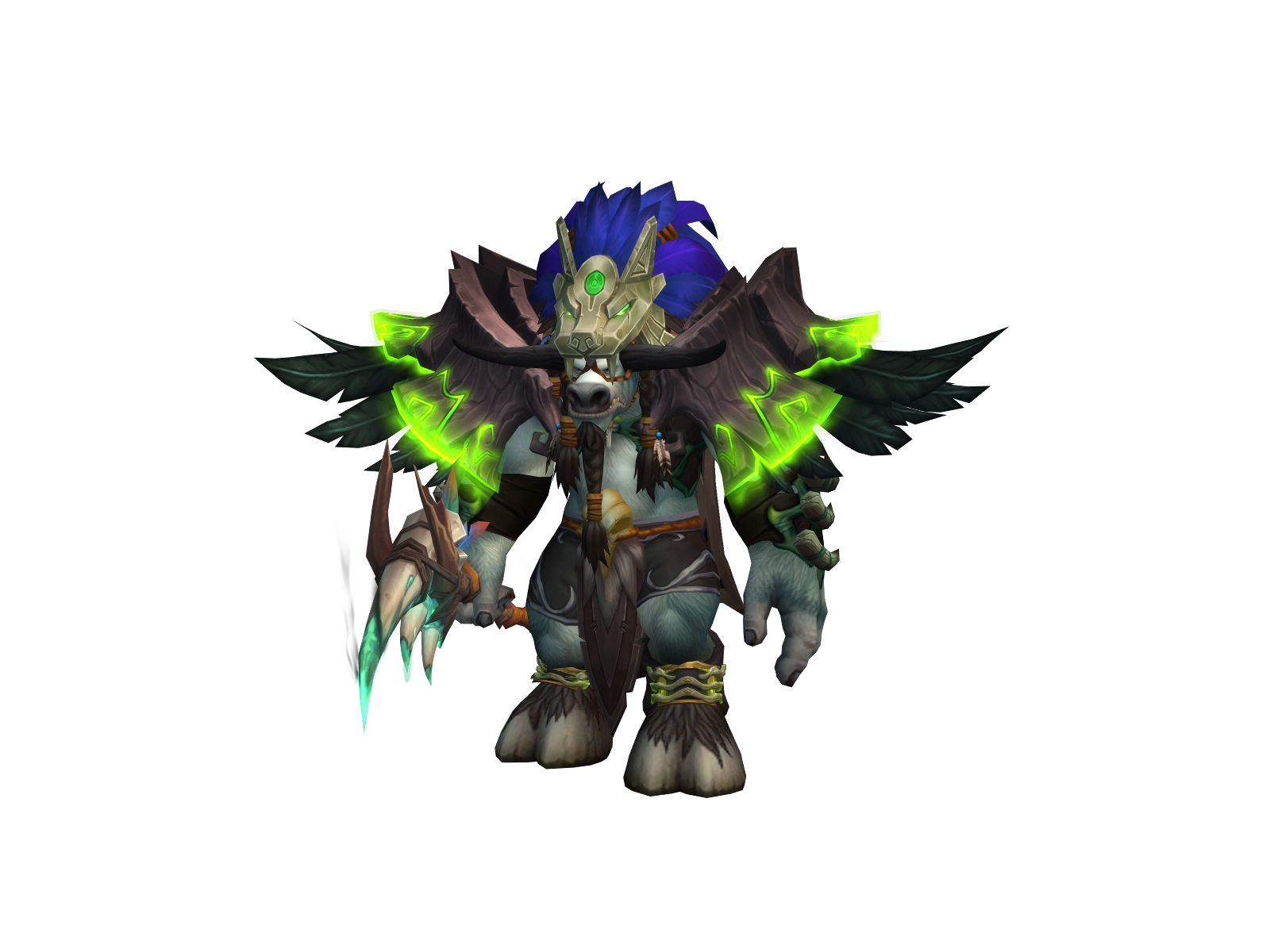 Лютыйбаш 3D character render