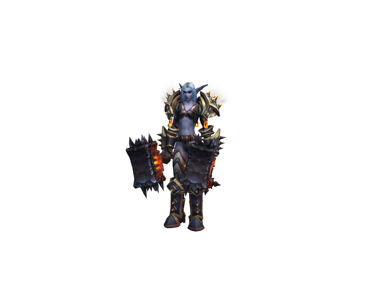 Таэлария 3D character render