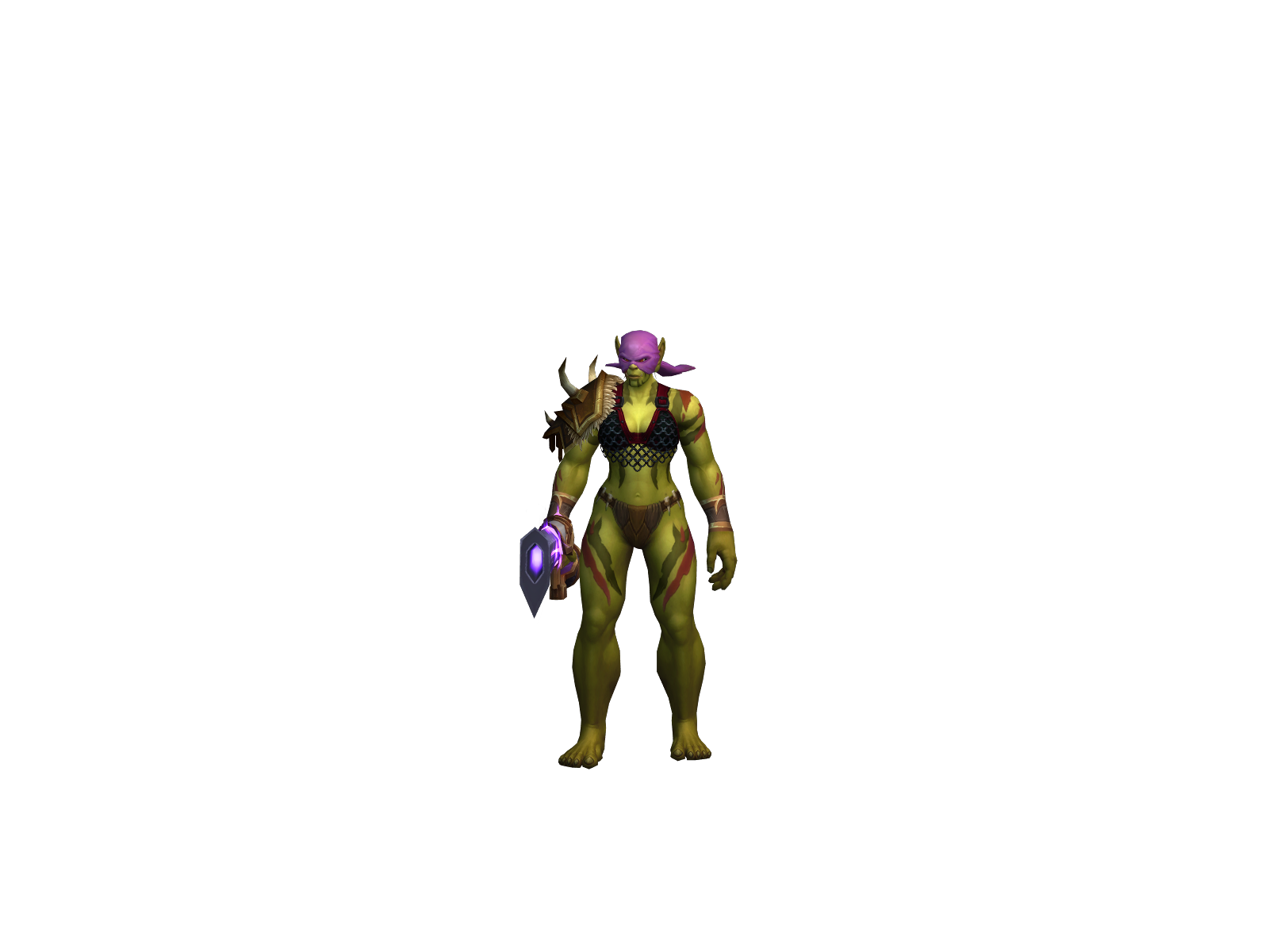 Кьюдиха 3D character render