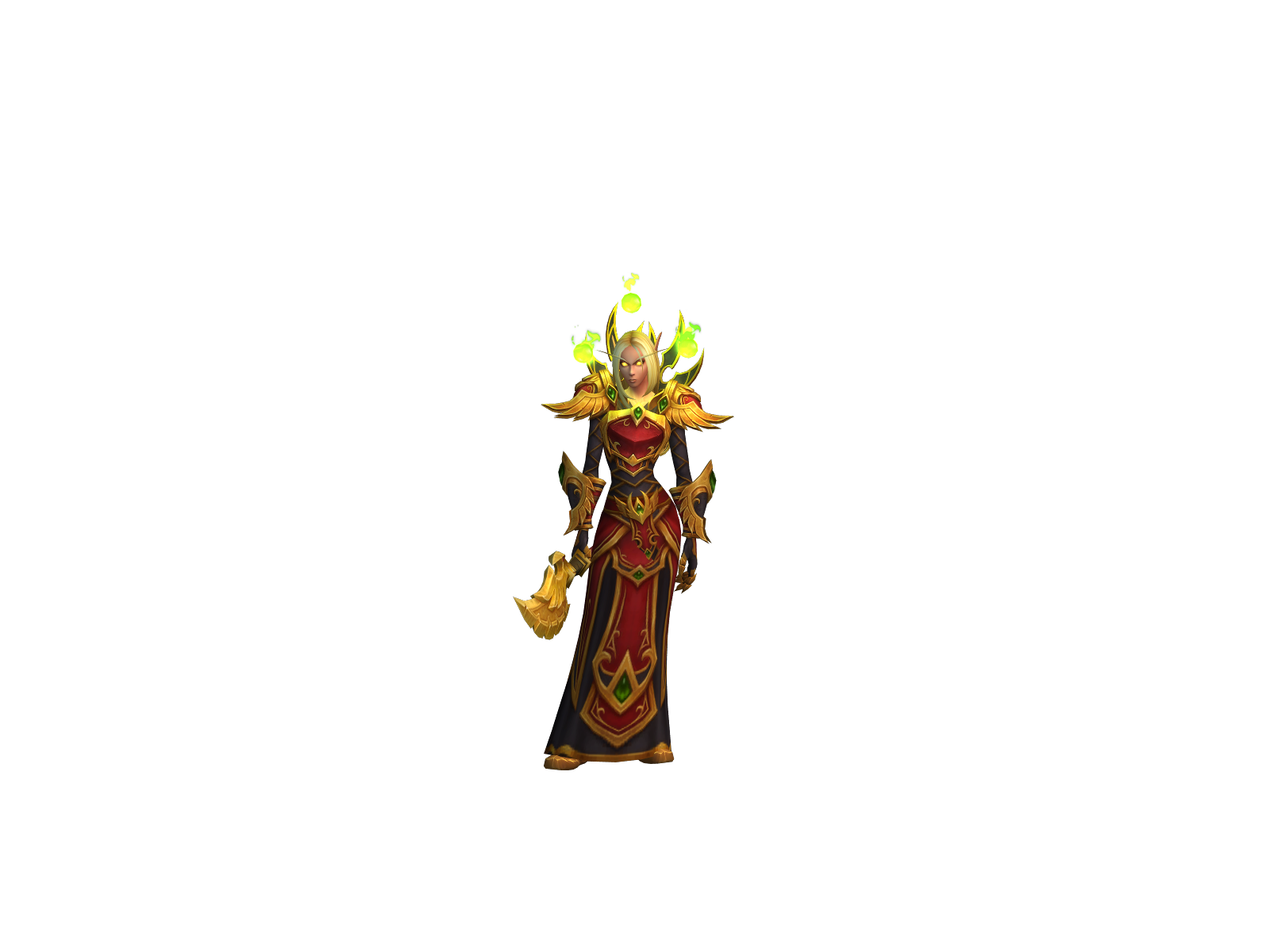 Ангеланика 3D character render