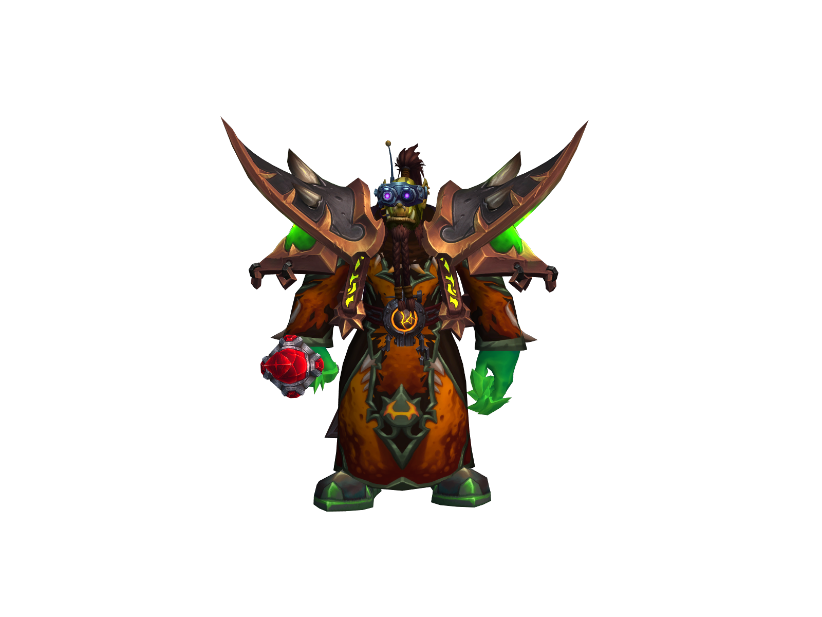 Залипатель 3D character render